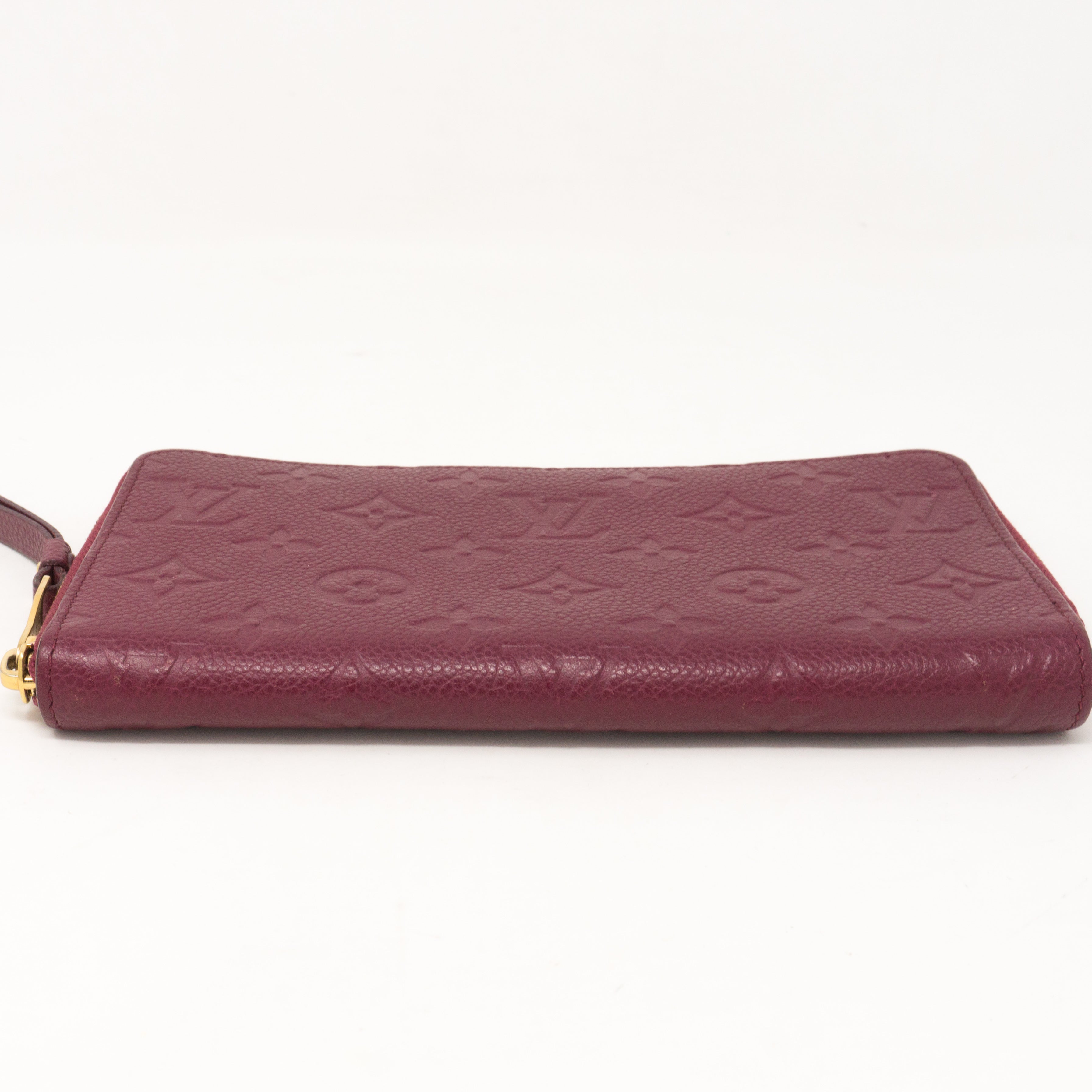 Zippy Organizer Wallet Monogram Empreinte Leather
