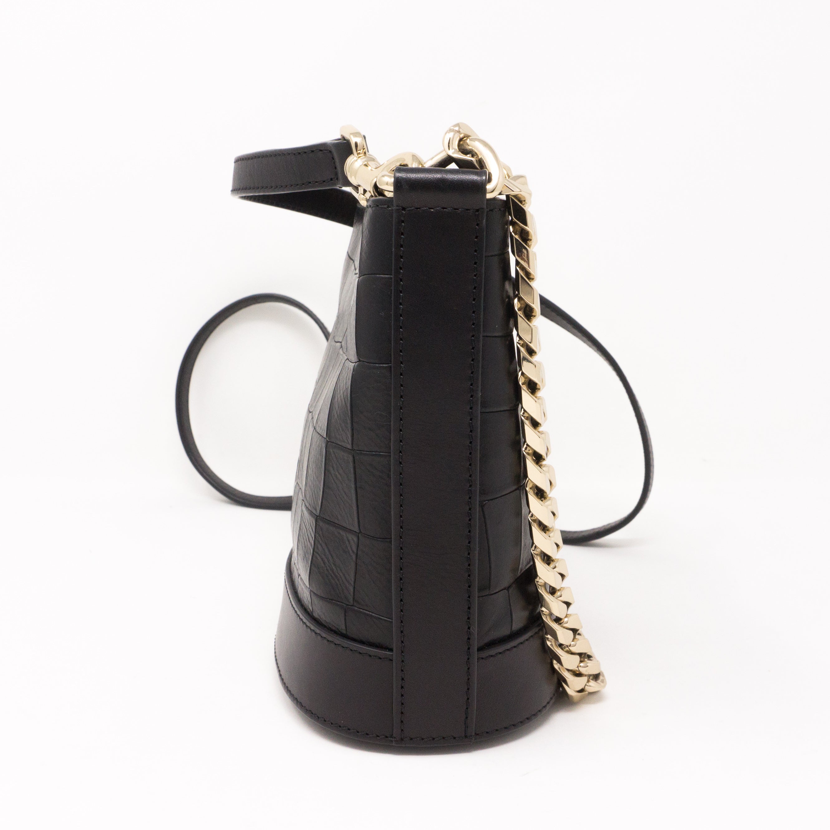 Jamie Mini Black Leather