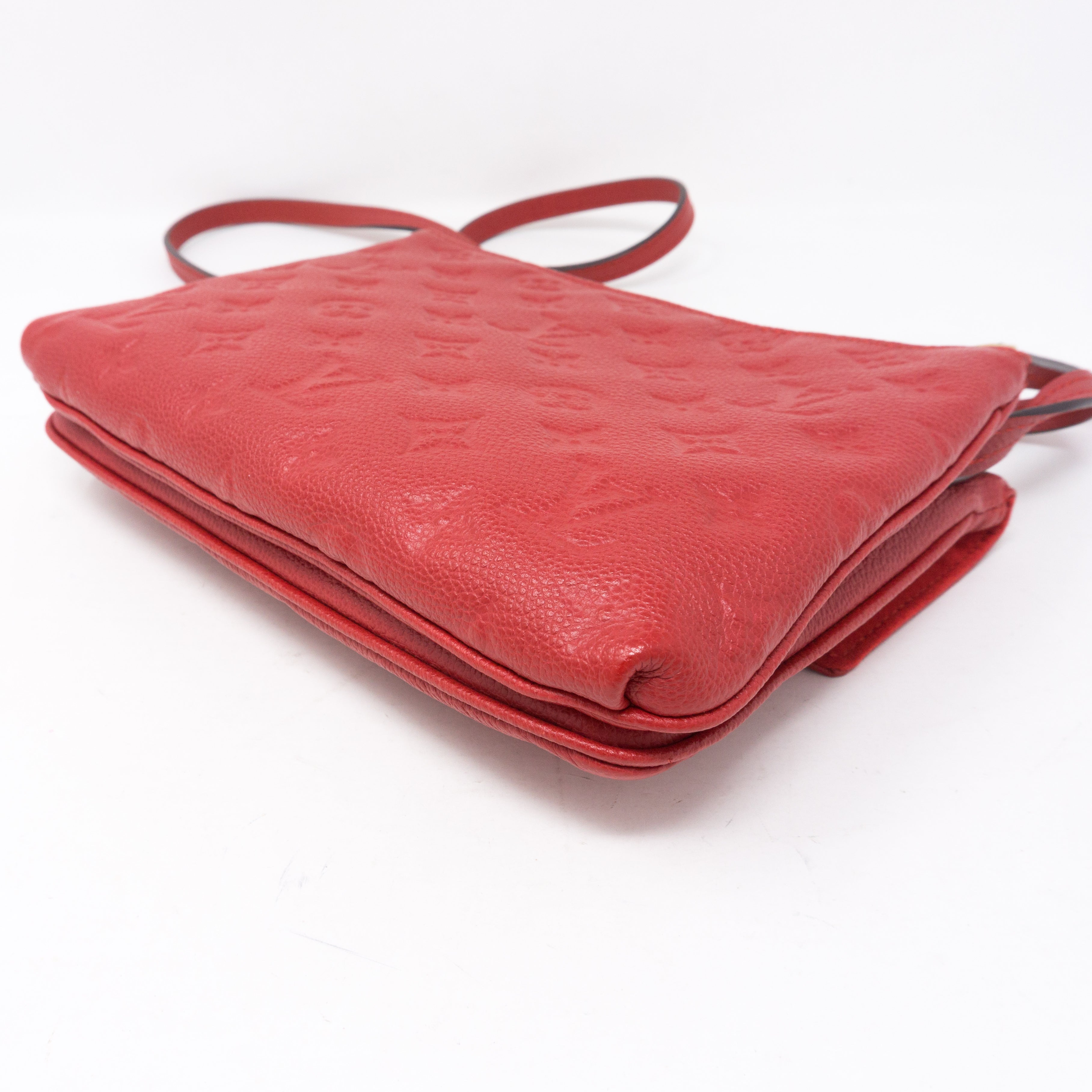 Twice Monogram Empreinte Red