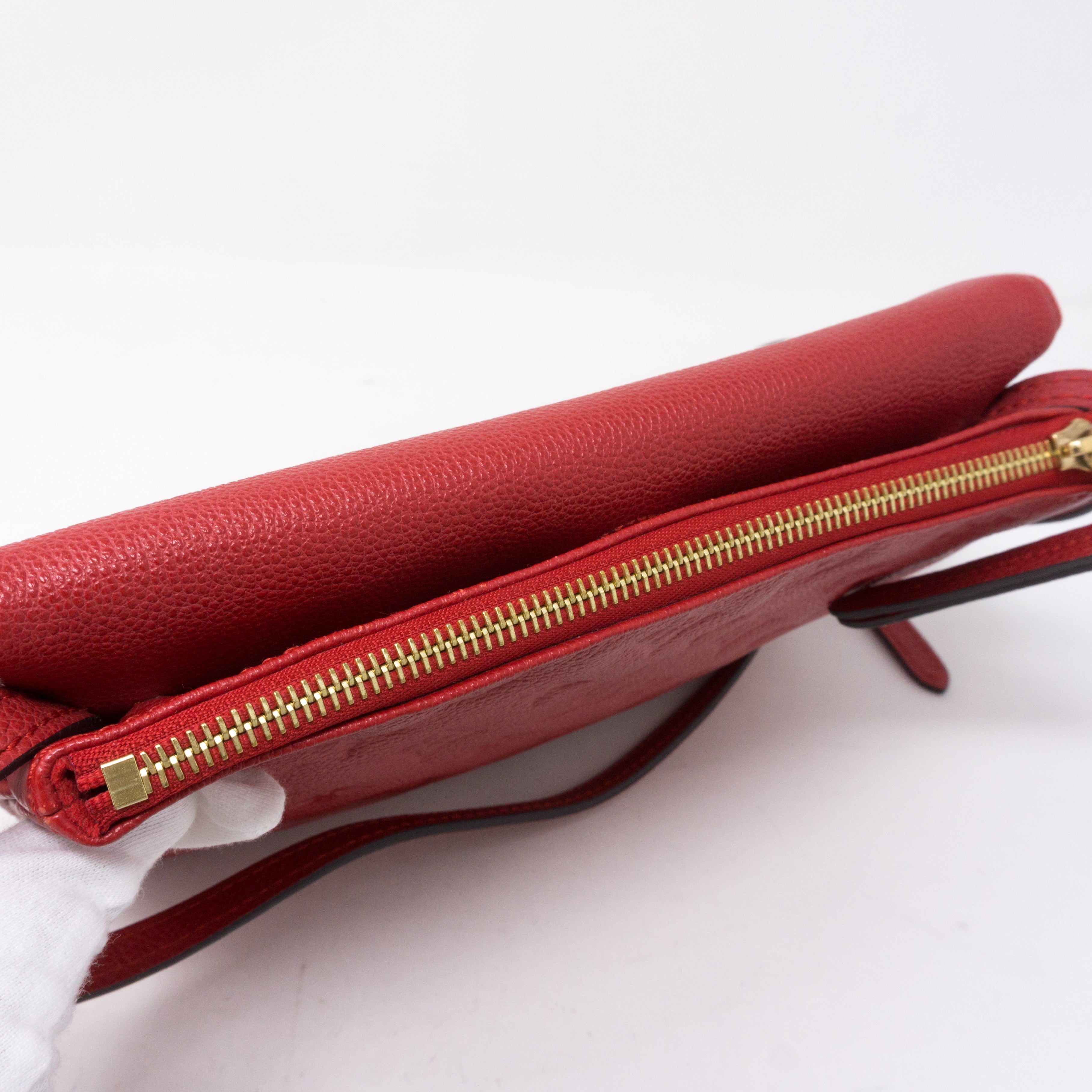 Twice Monogram Empreinte Red