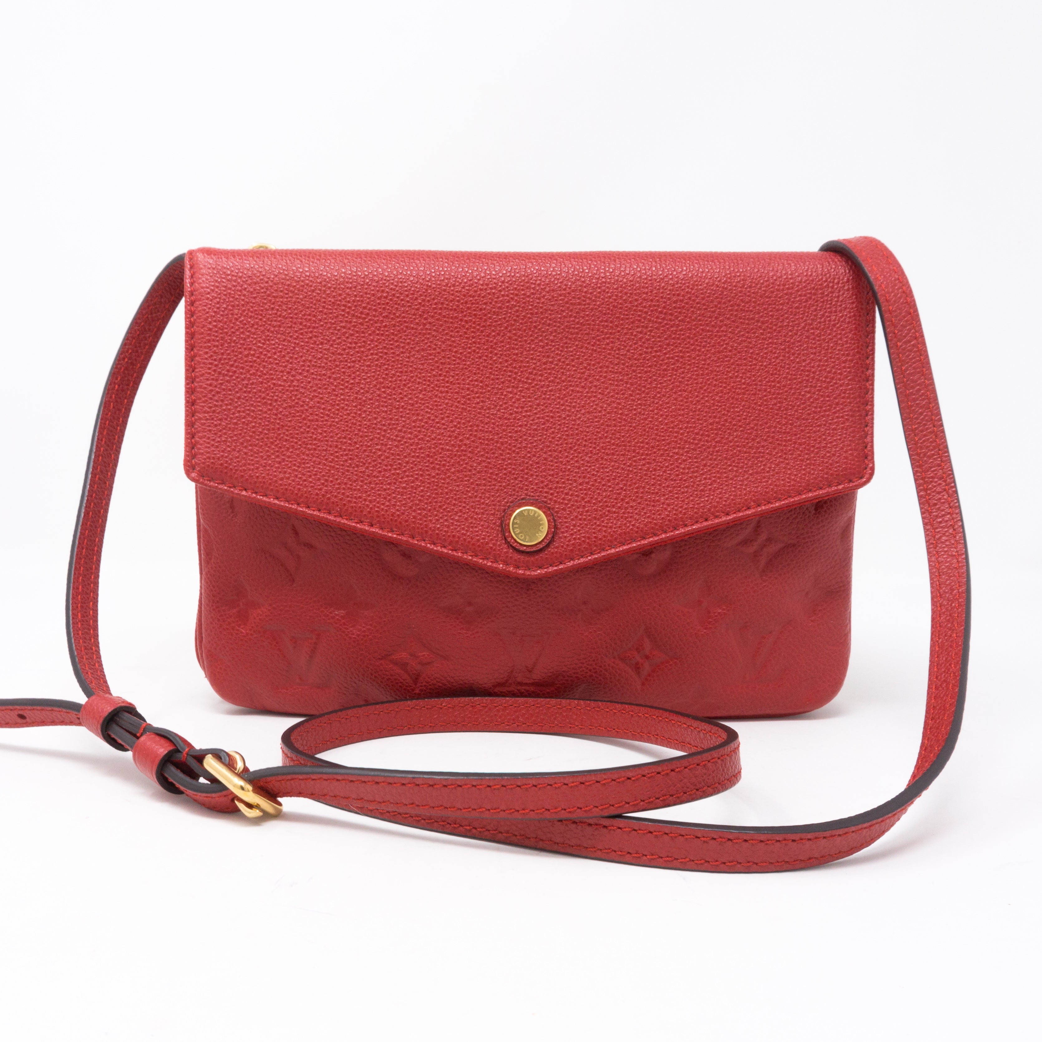 Twice Monogram Empreinte Red
