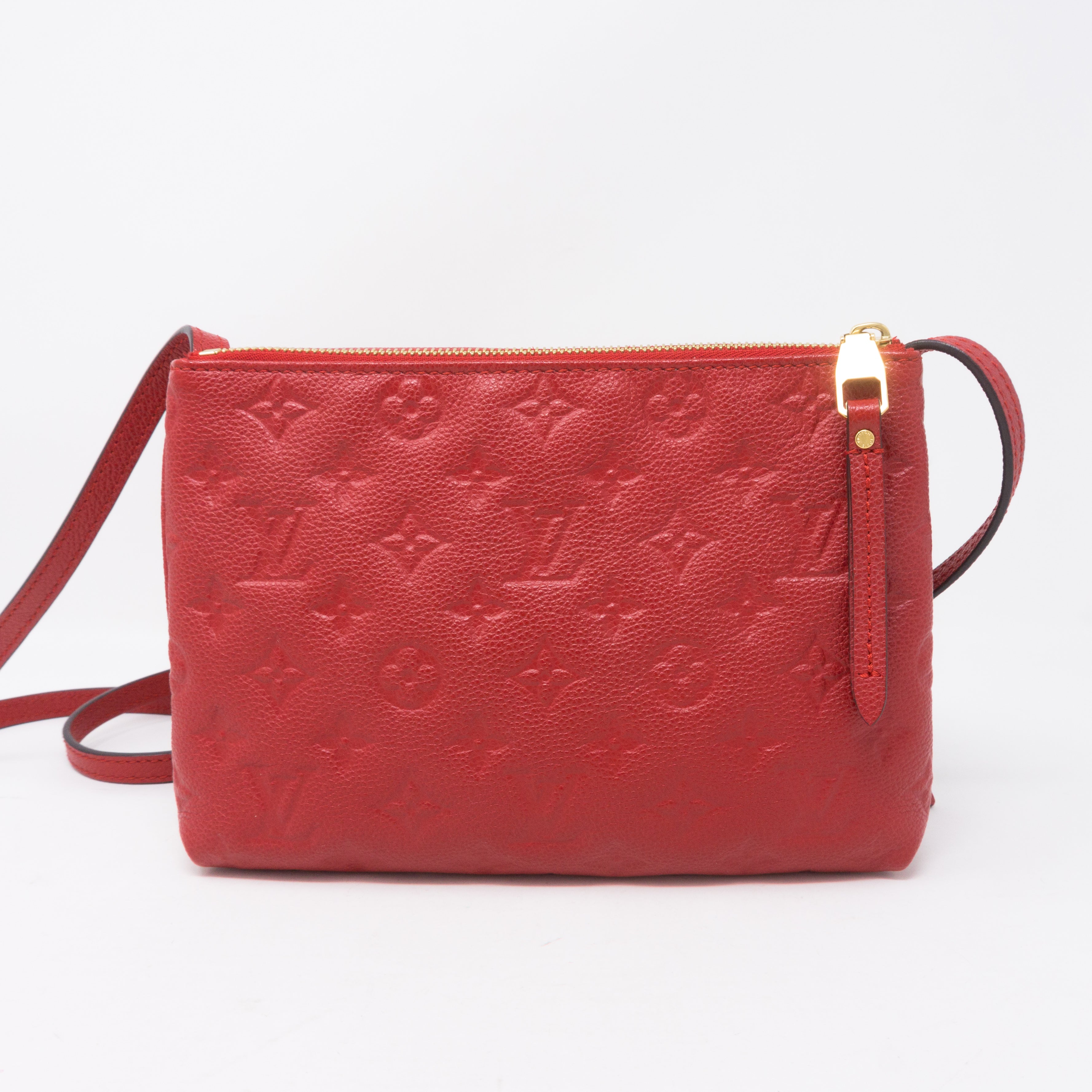 Twice Monogram Empreinte Red