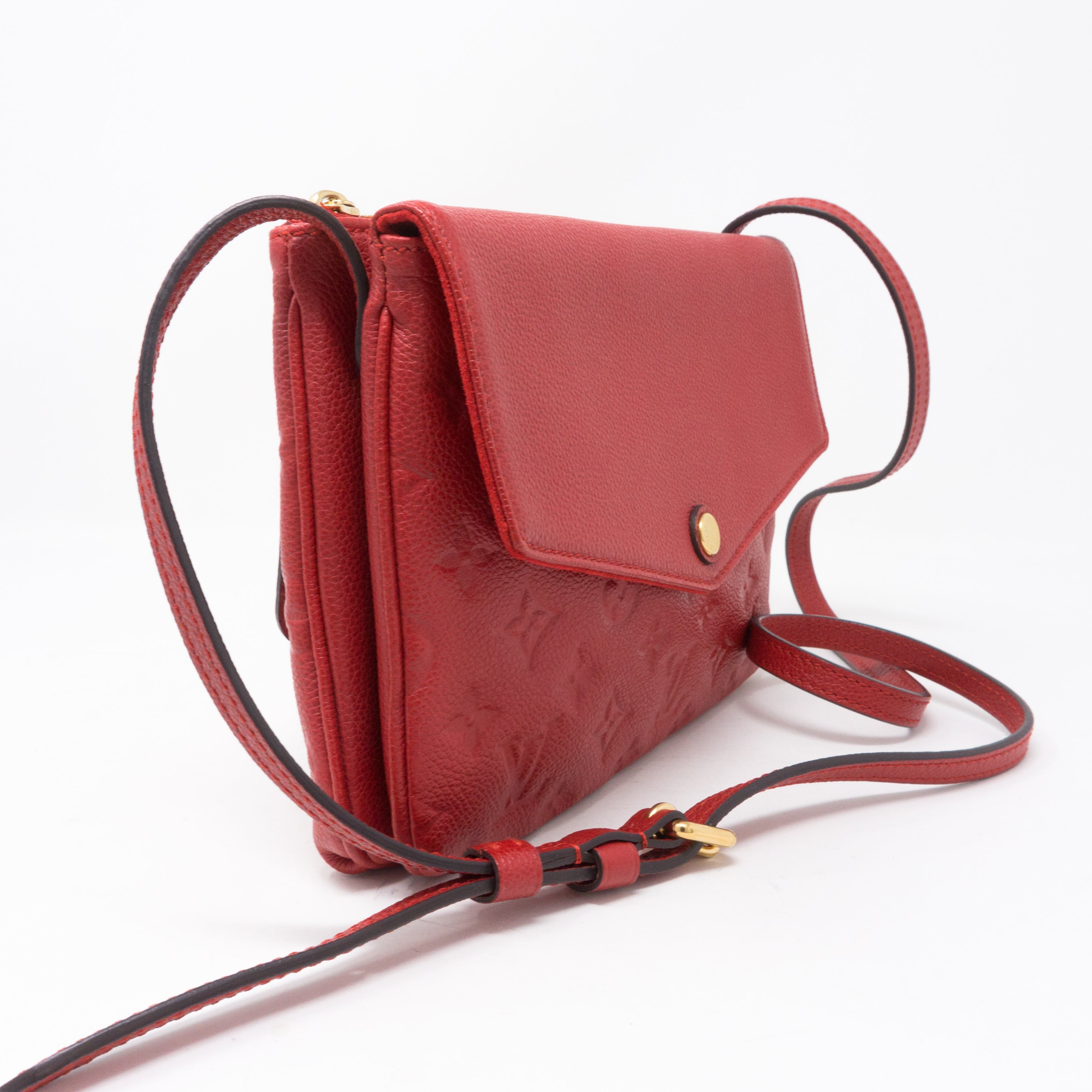 Twice Monogram Empreinte Red