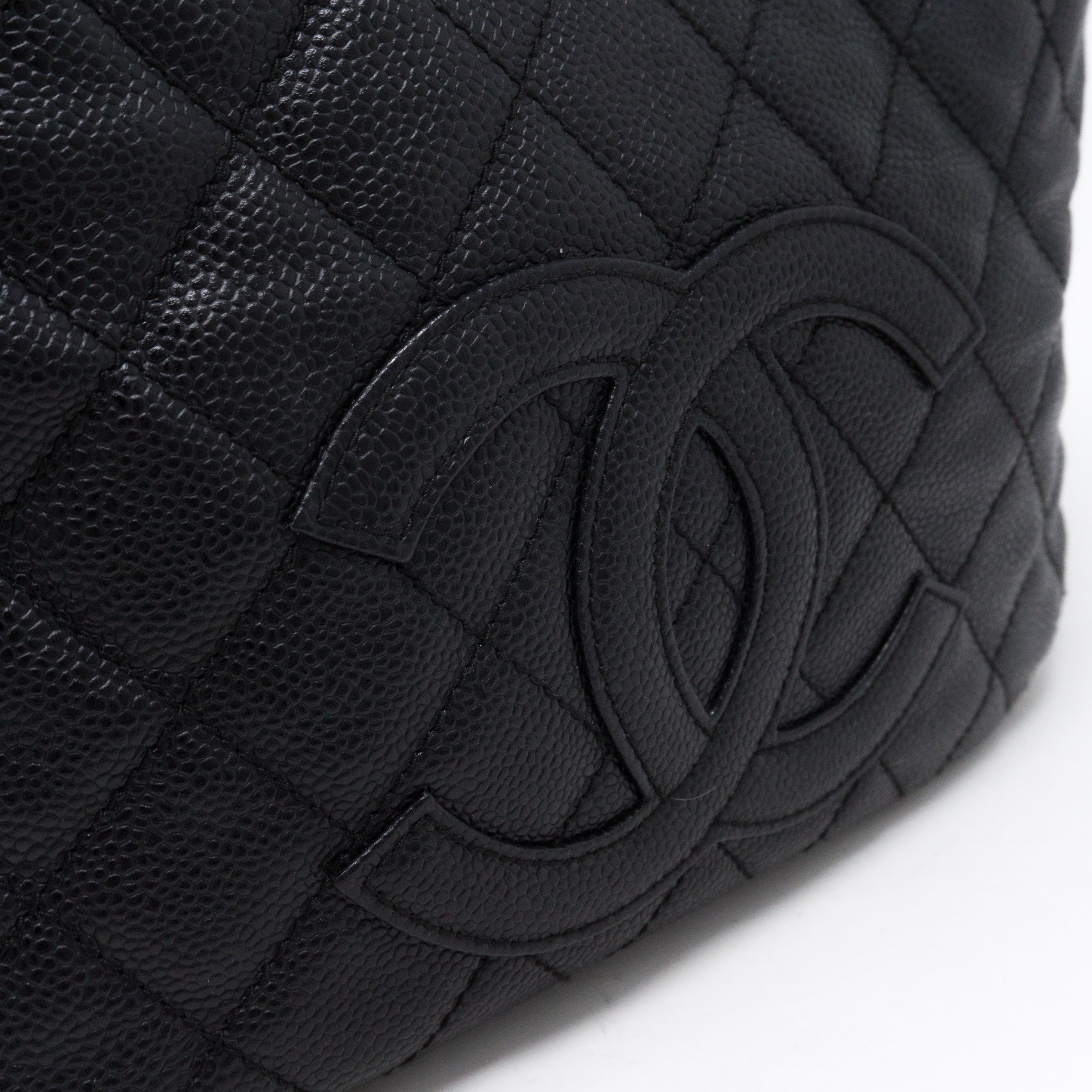 Timeless CC Shoulder Bag Black Caviar Leather