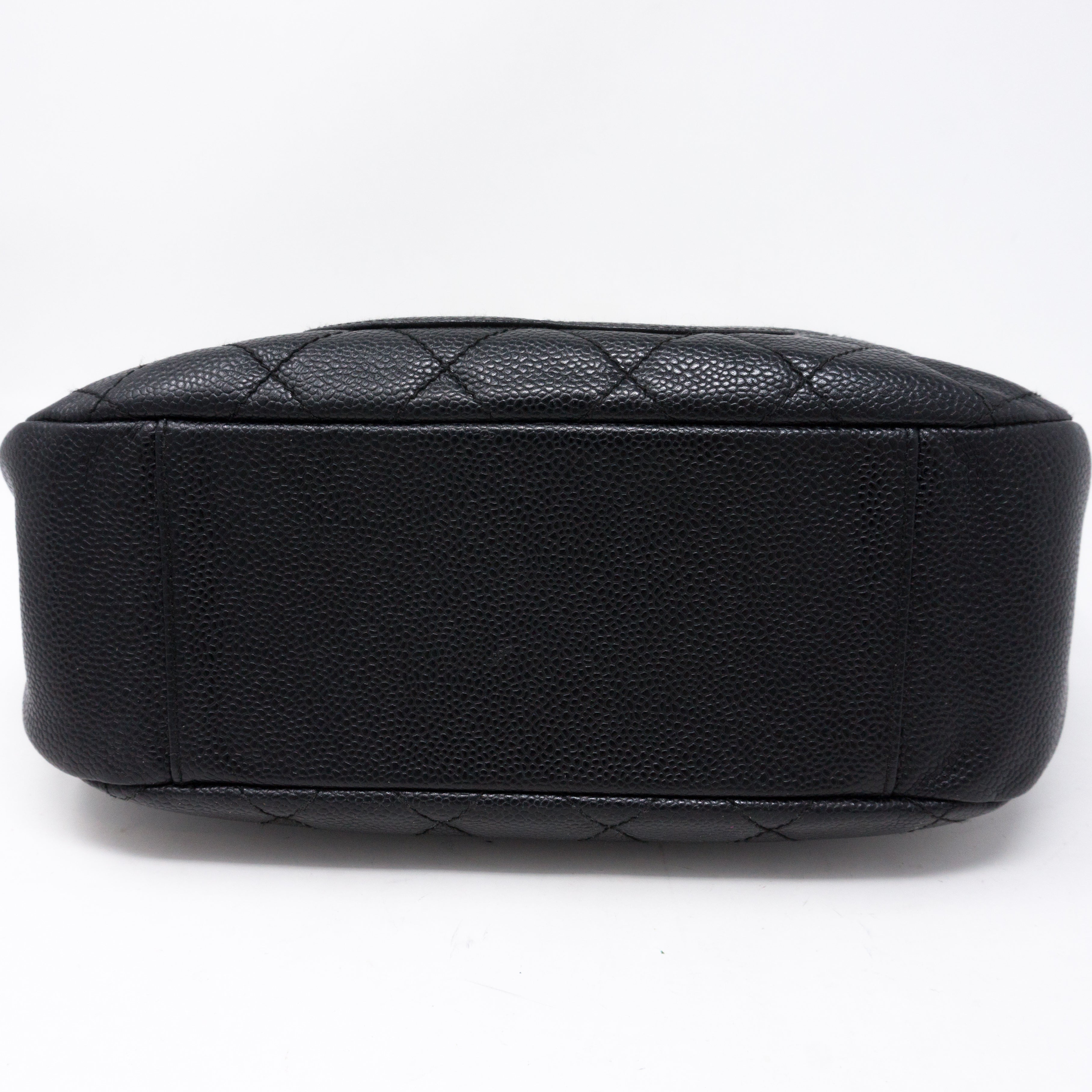 Timeless CC Shoulder Bag Black Caviar Leather