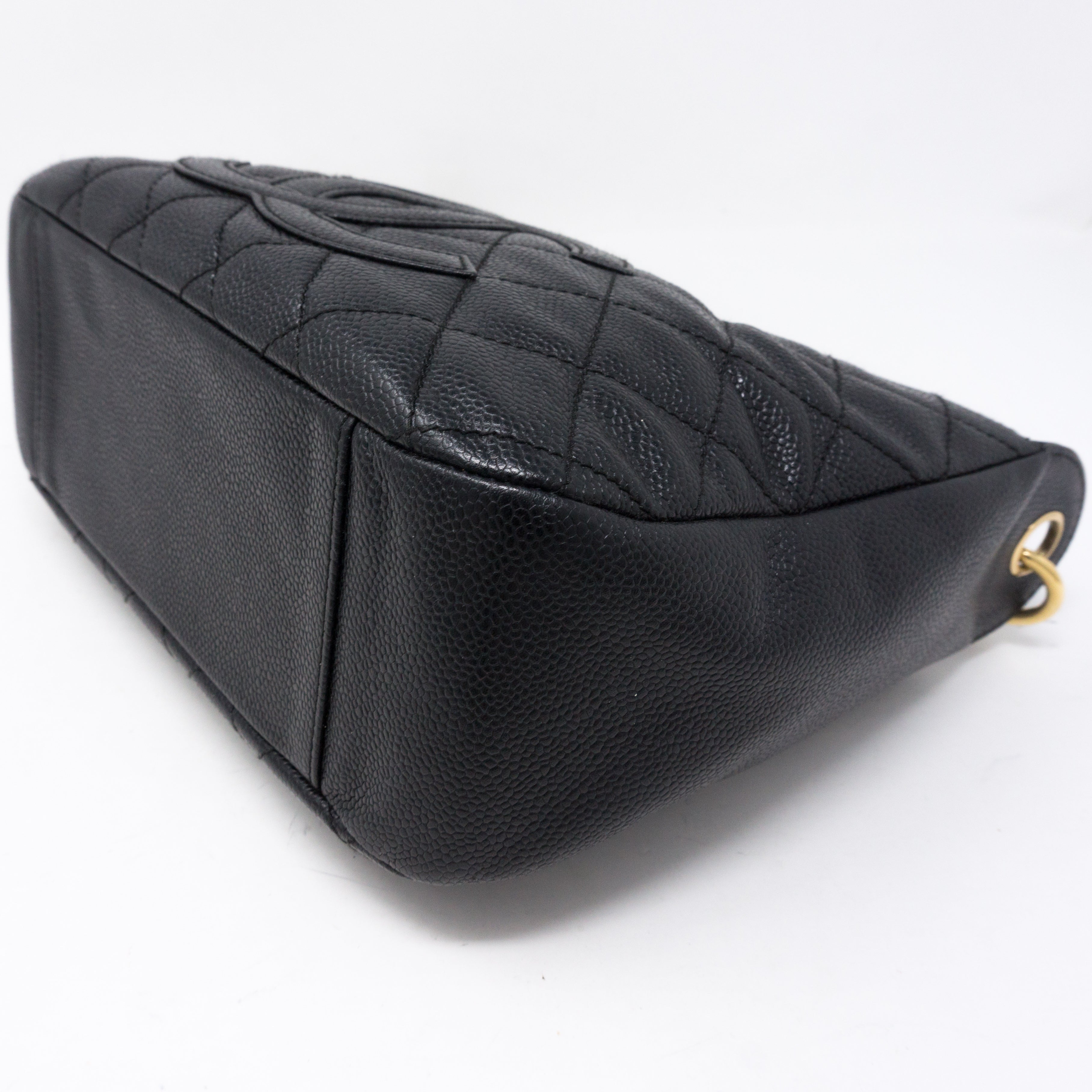 Timeless CC Shoulder Bag Black Caviar Leather