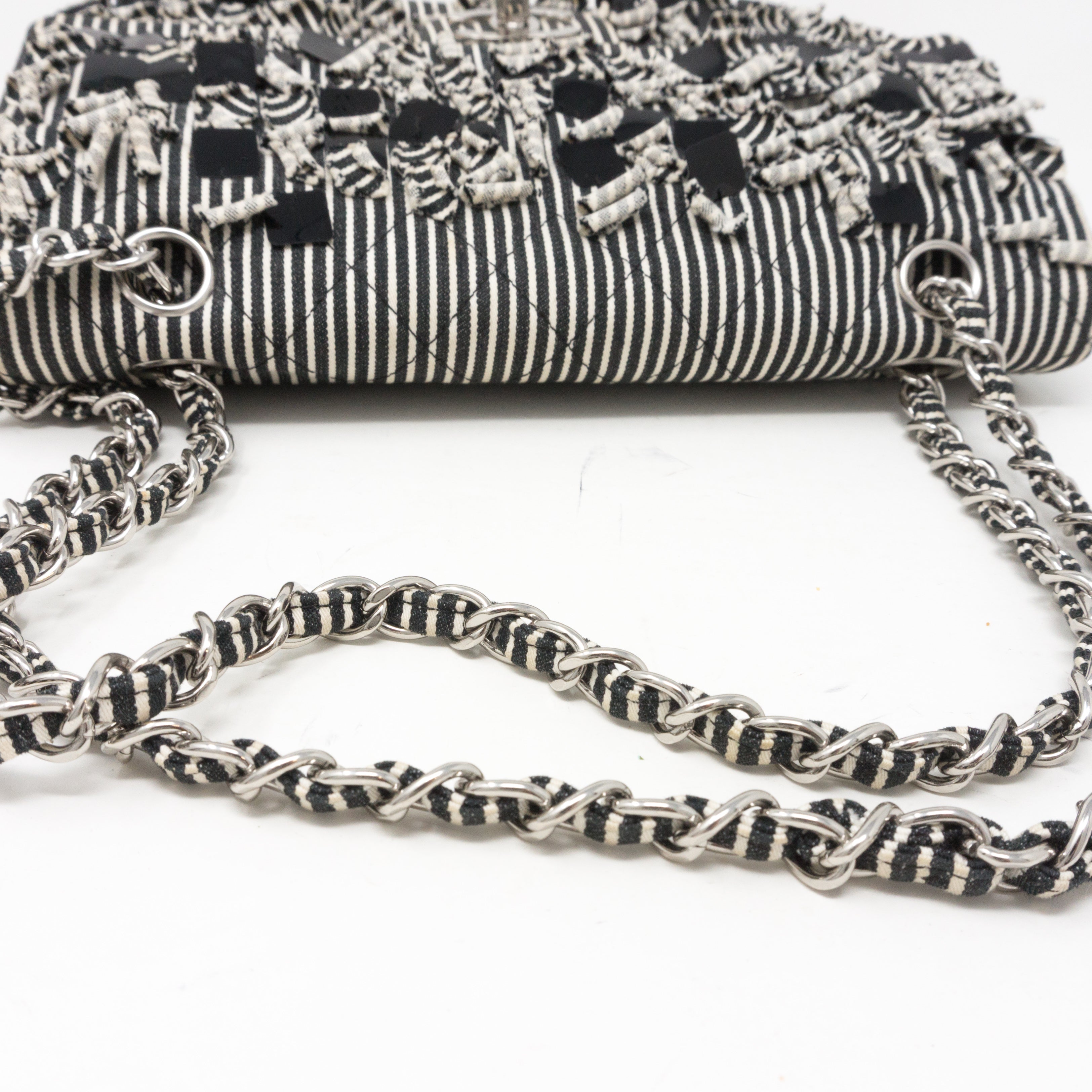 Classic Double Flap Medium Quilted Fabric