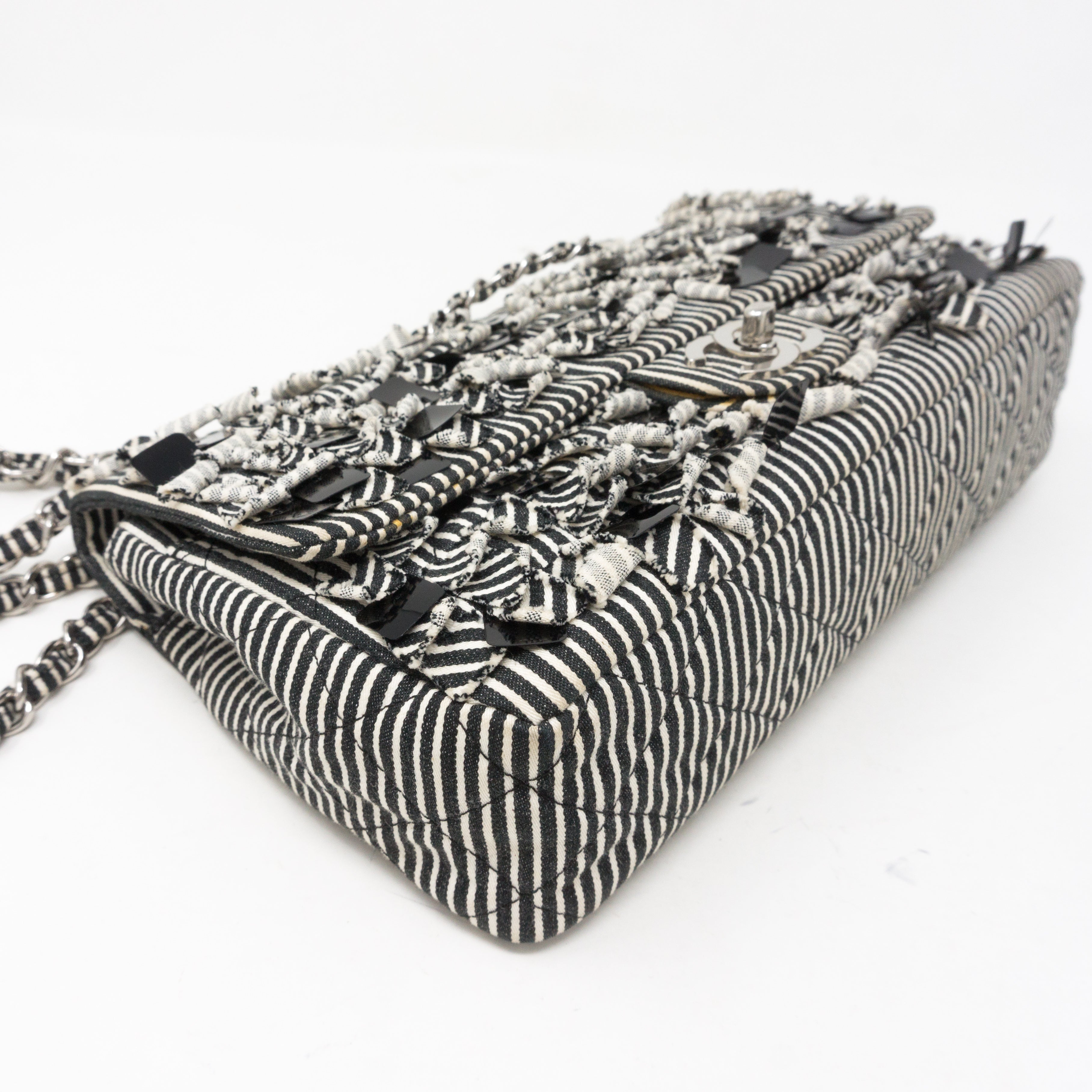 Classic Double Flap Medium Quilted Fabric