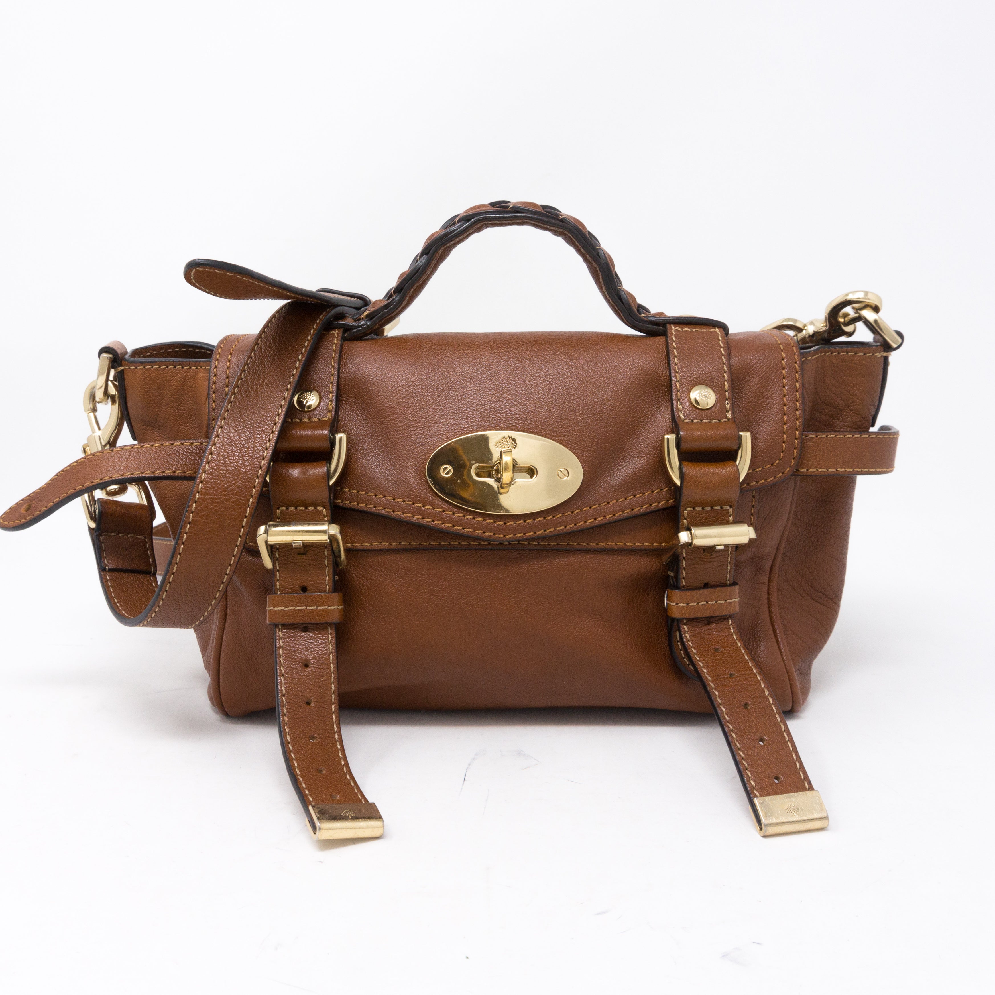 Mini Alexa Brown Leather