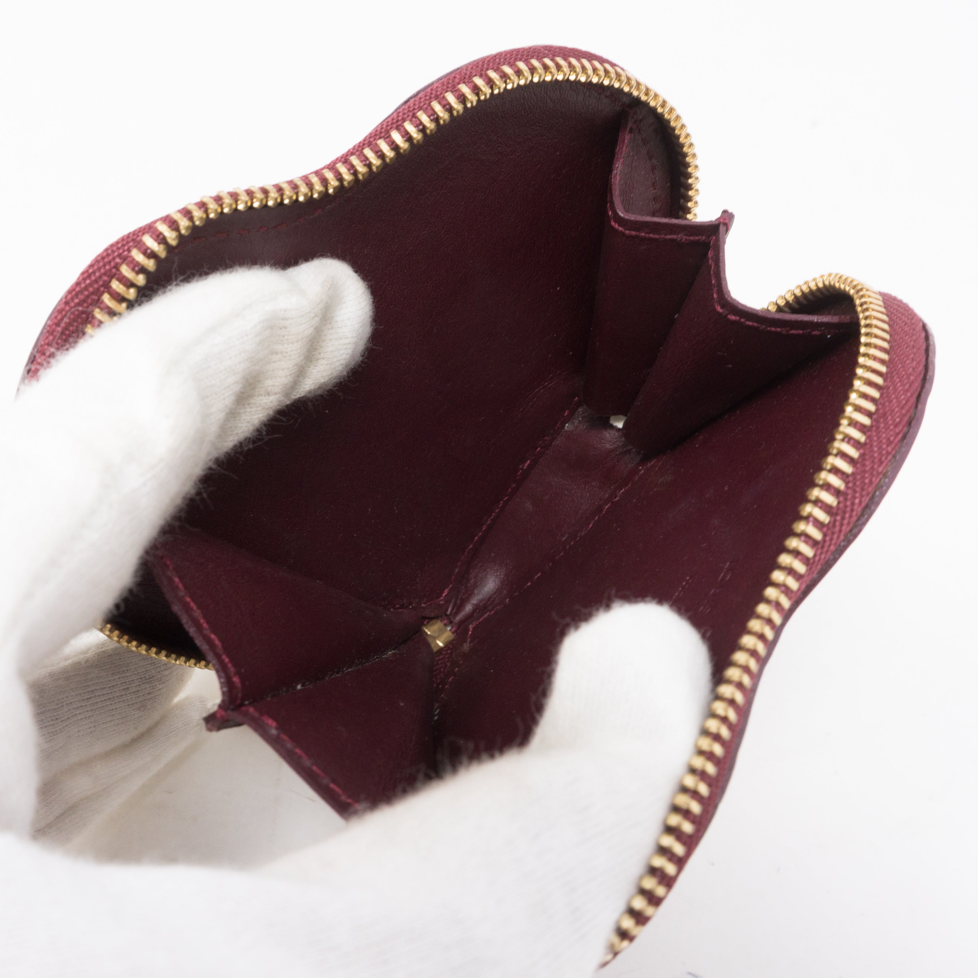 Heart Coin Purse Vernis Rouge Fauviste