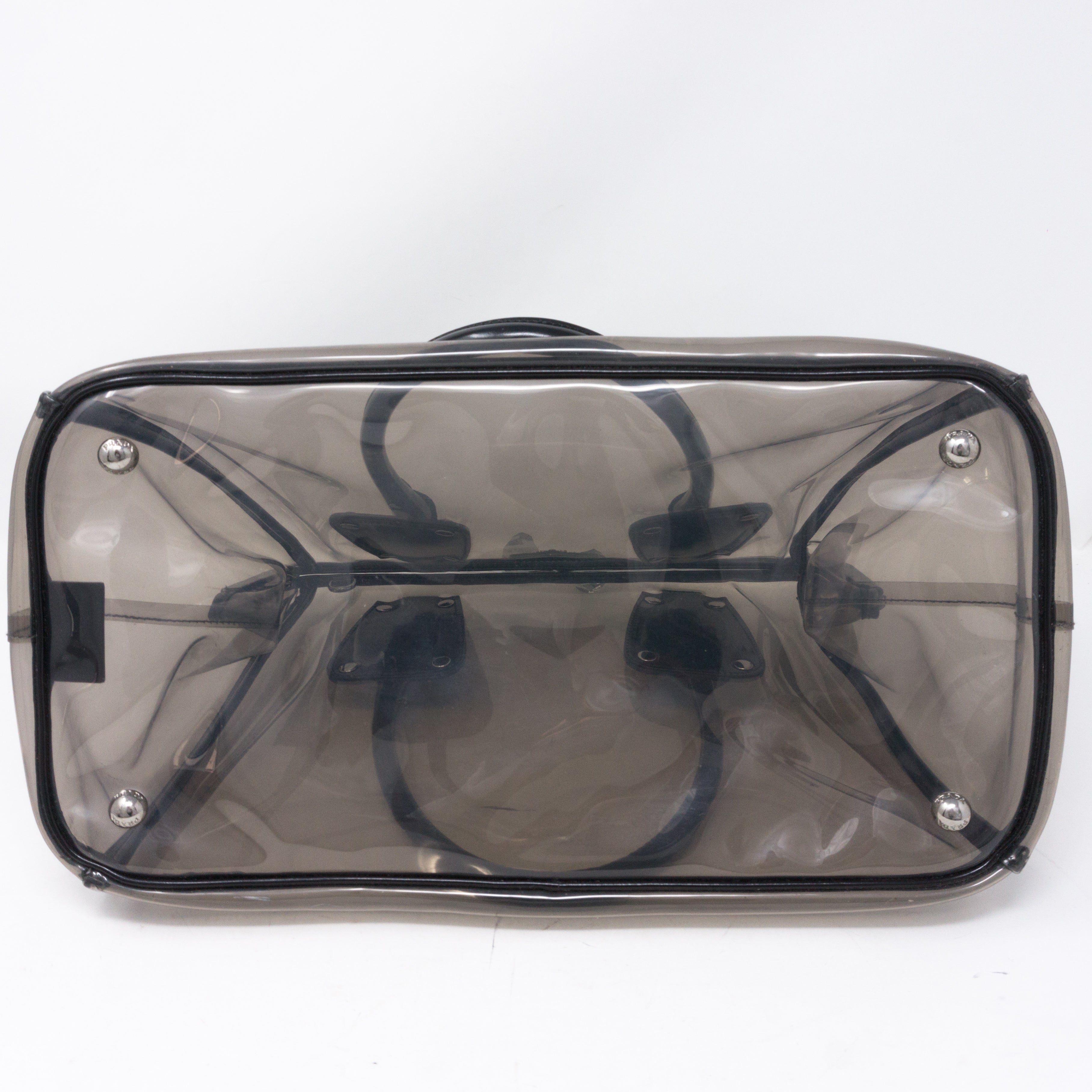 Plex Spazzolato Clear Black