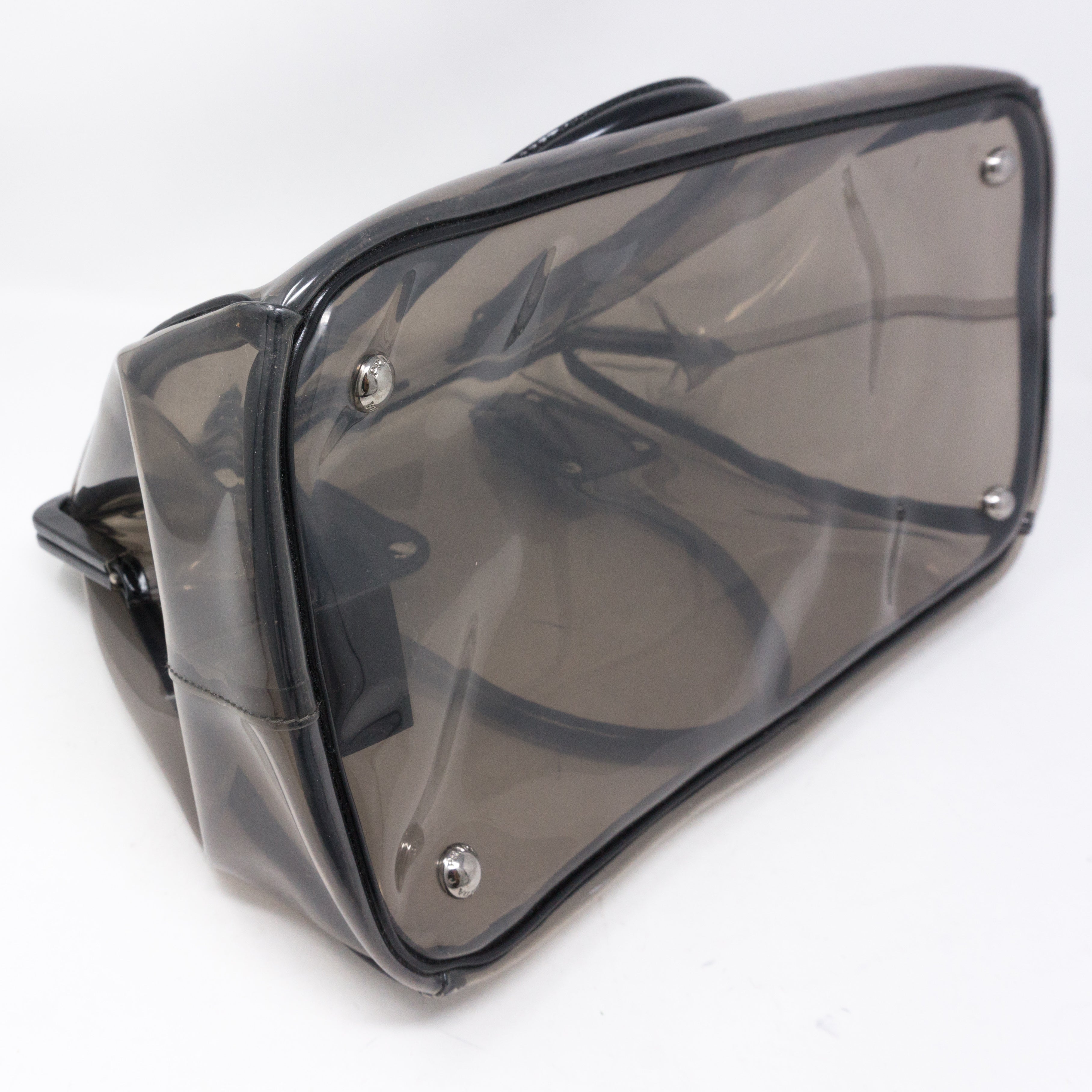 Plex Spazzolato Clear Black
