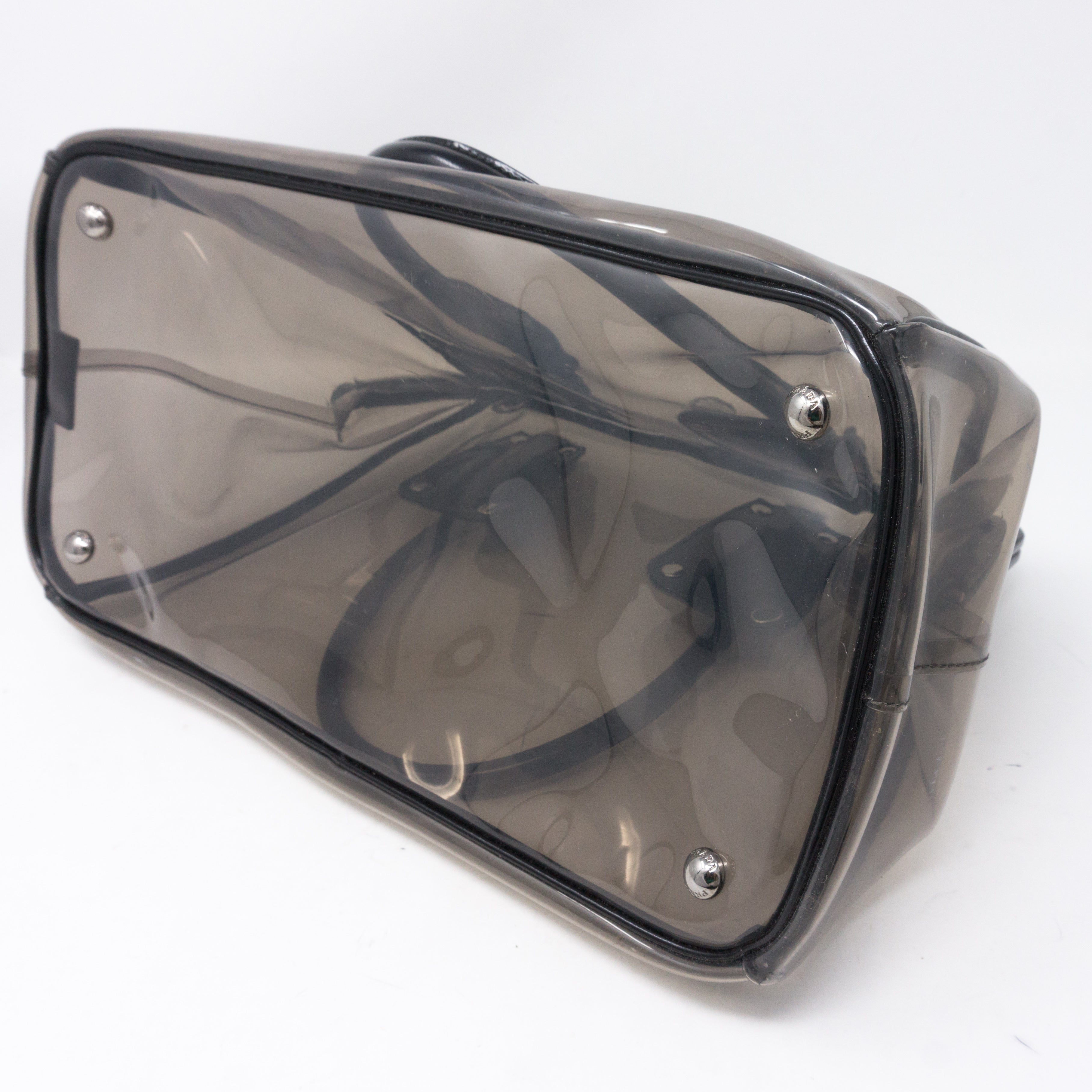 Plex Spazzolato Clear Black