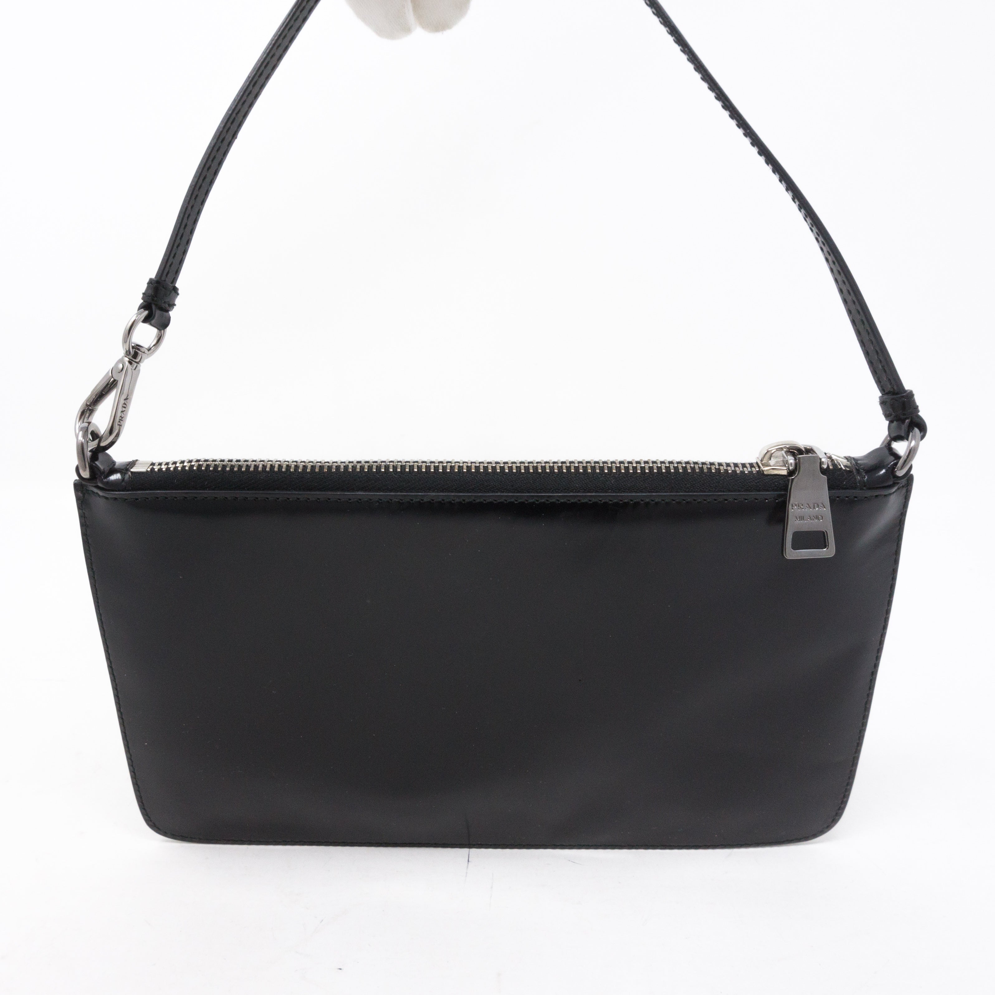 Plex Spazzolato Clear Black