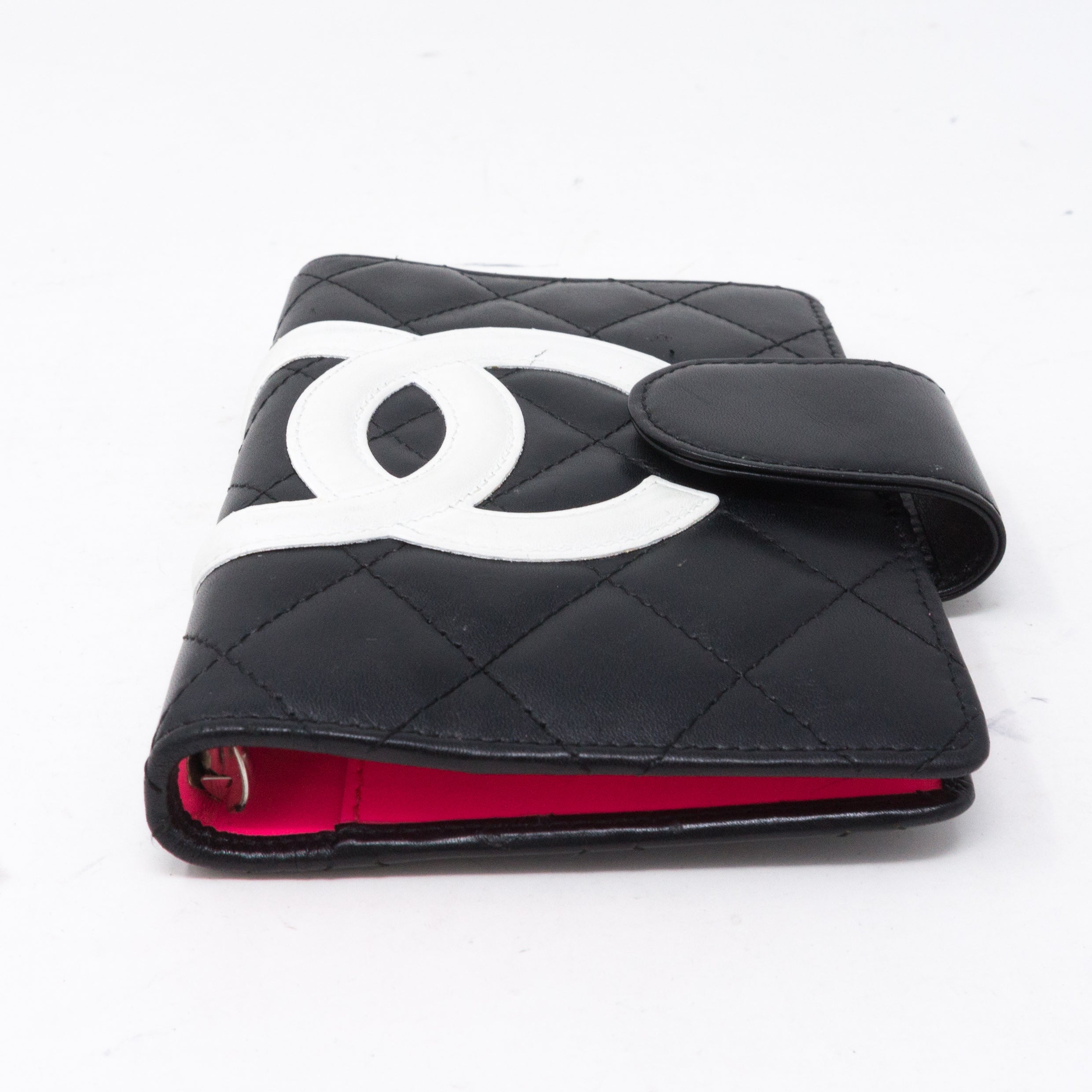 Cambon Agenda Small Black Leather