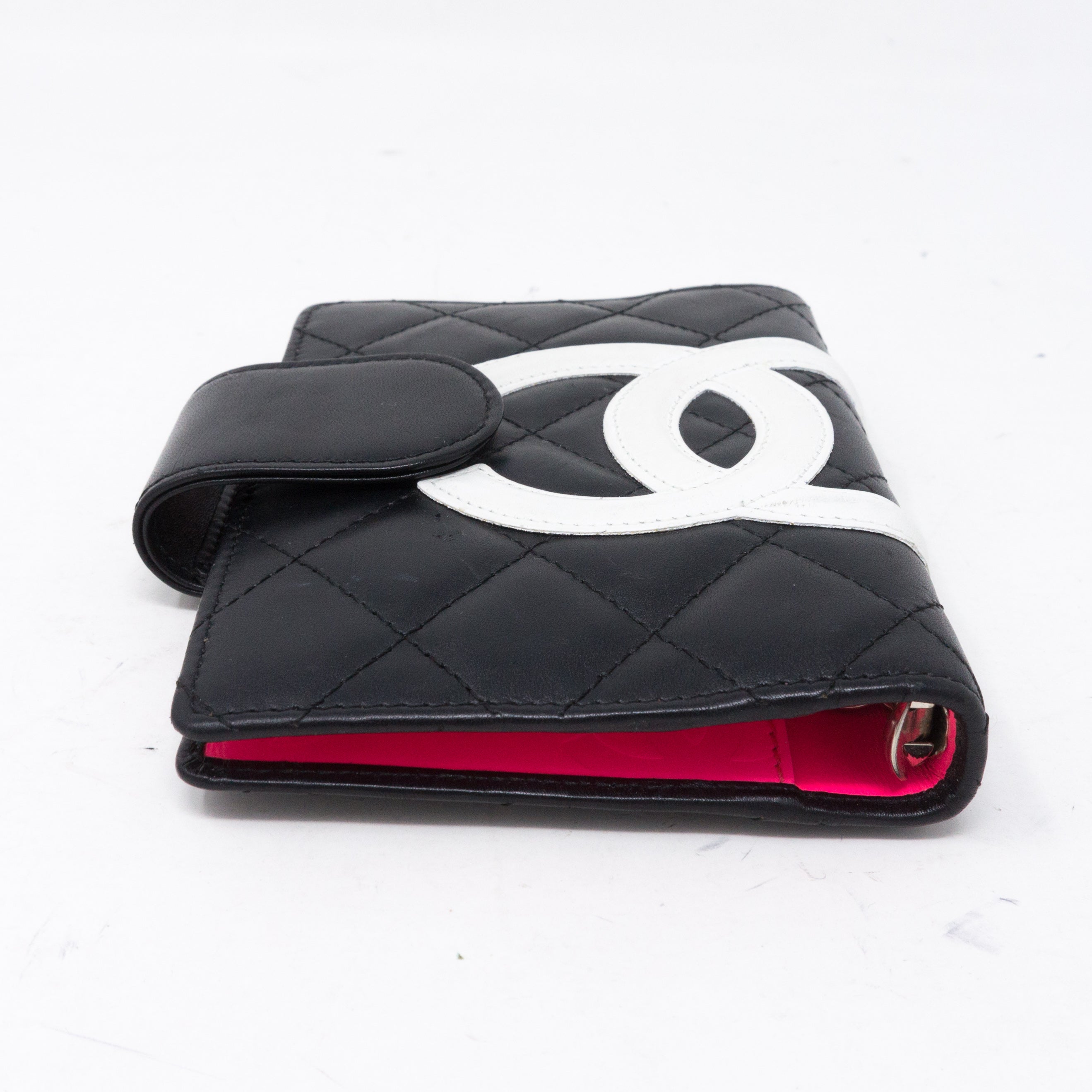 Cambon Agenda Small Black Leather