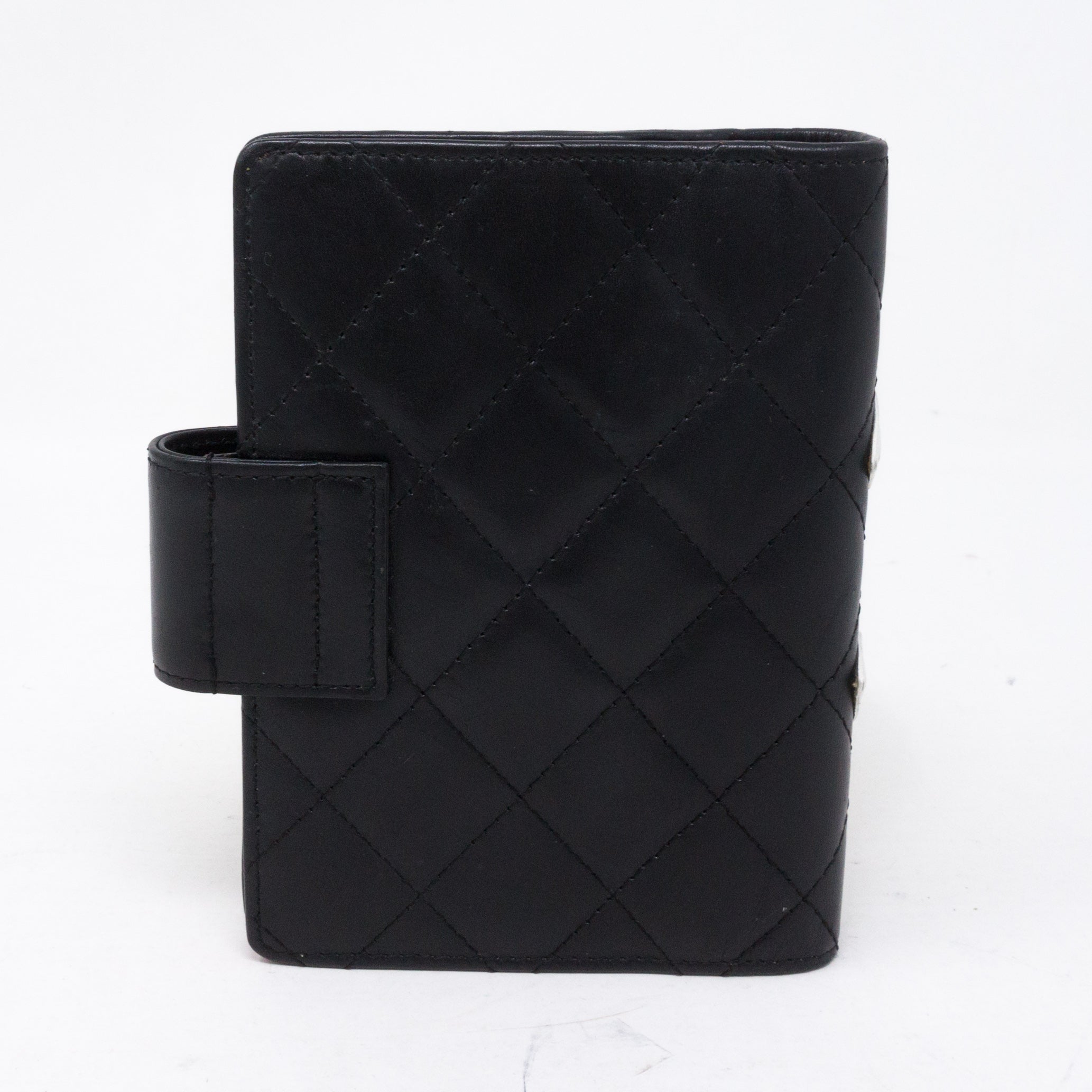 Cambon Agenda Small Black Leather