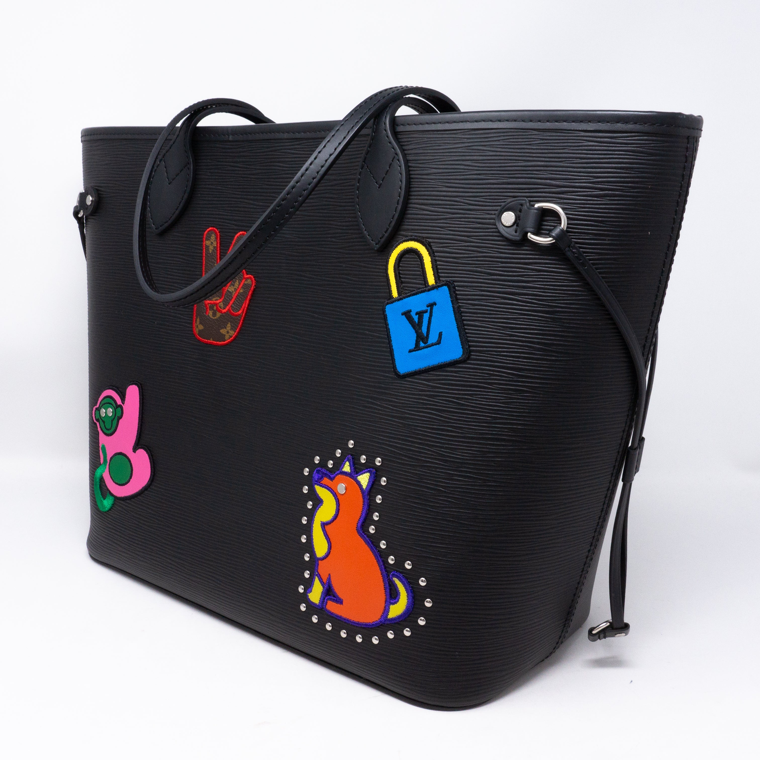 Neverfull MM Epi Patches with Pochette