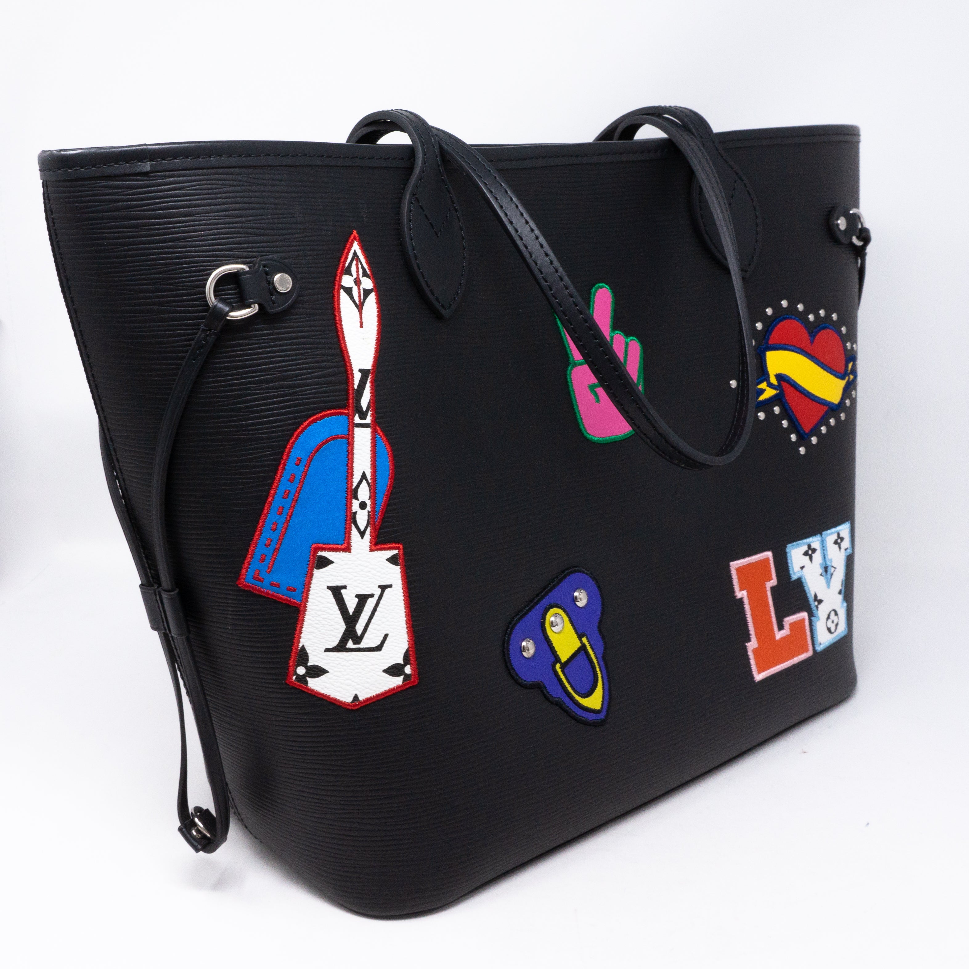 Neverfull MM Epi Patches with Pochette