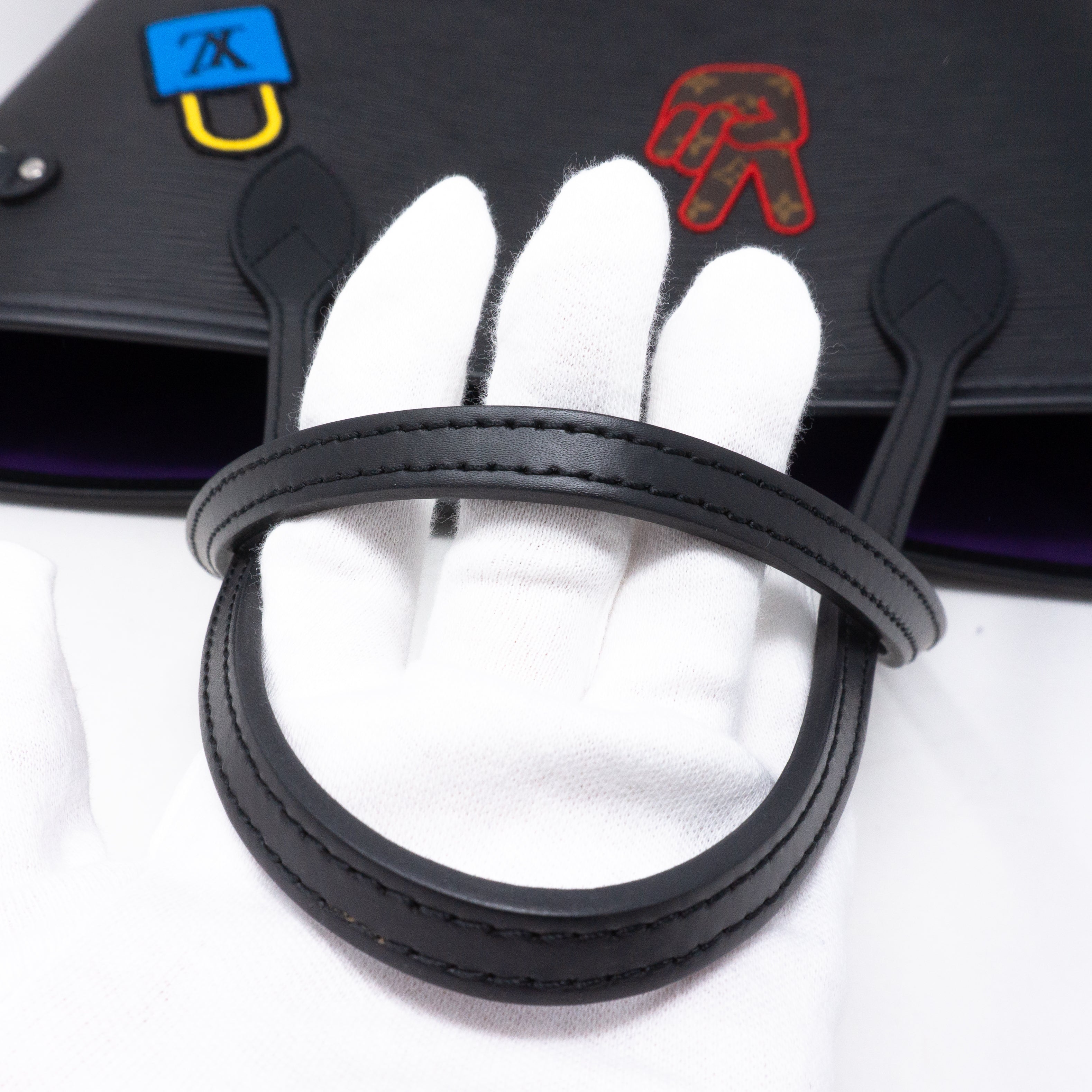 Neverfull MM Epi Patches with Pochette