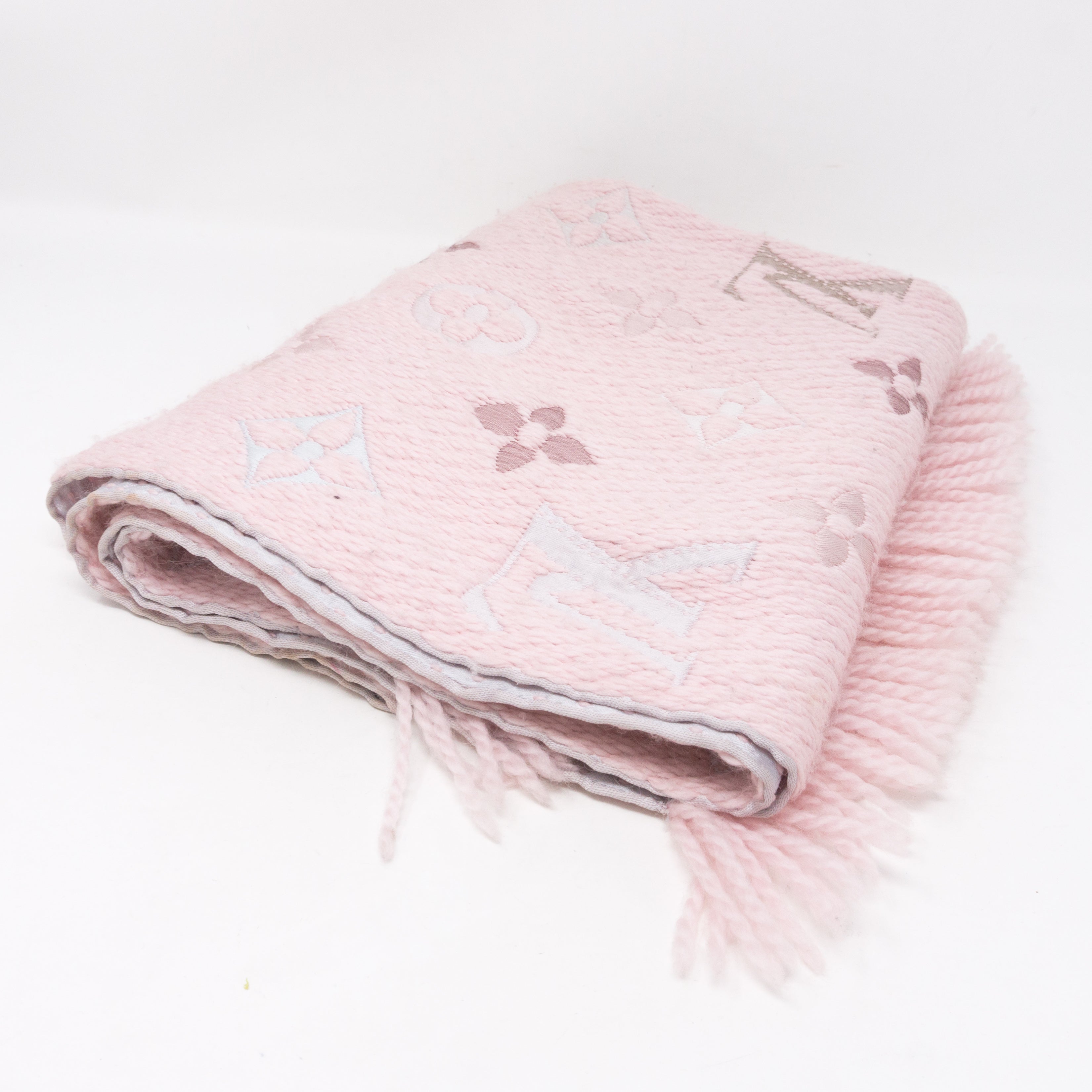 Logomania Rainbow Crystal Pink Scarf