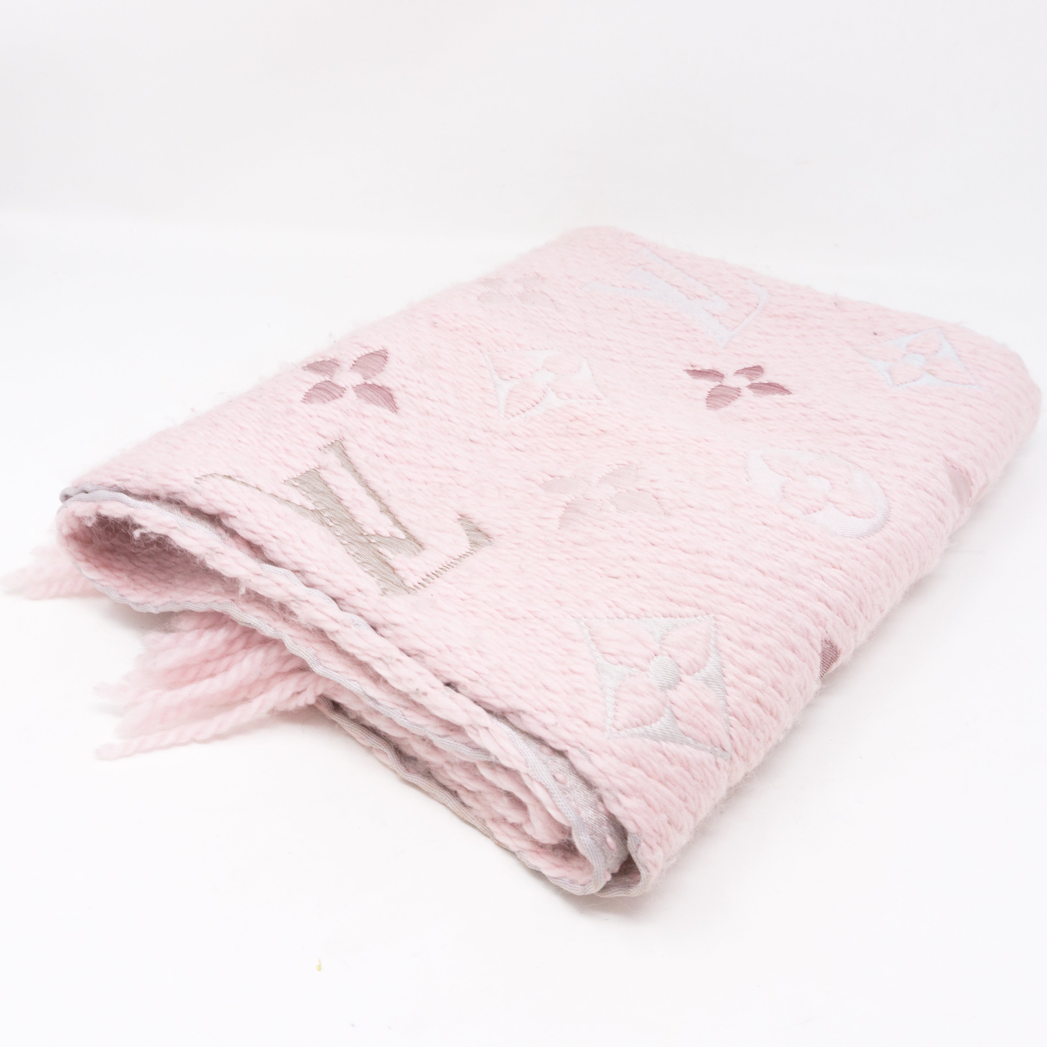Logomania Rainbow Crystal Pink Scarf