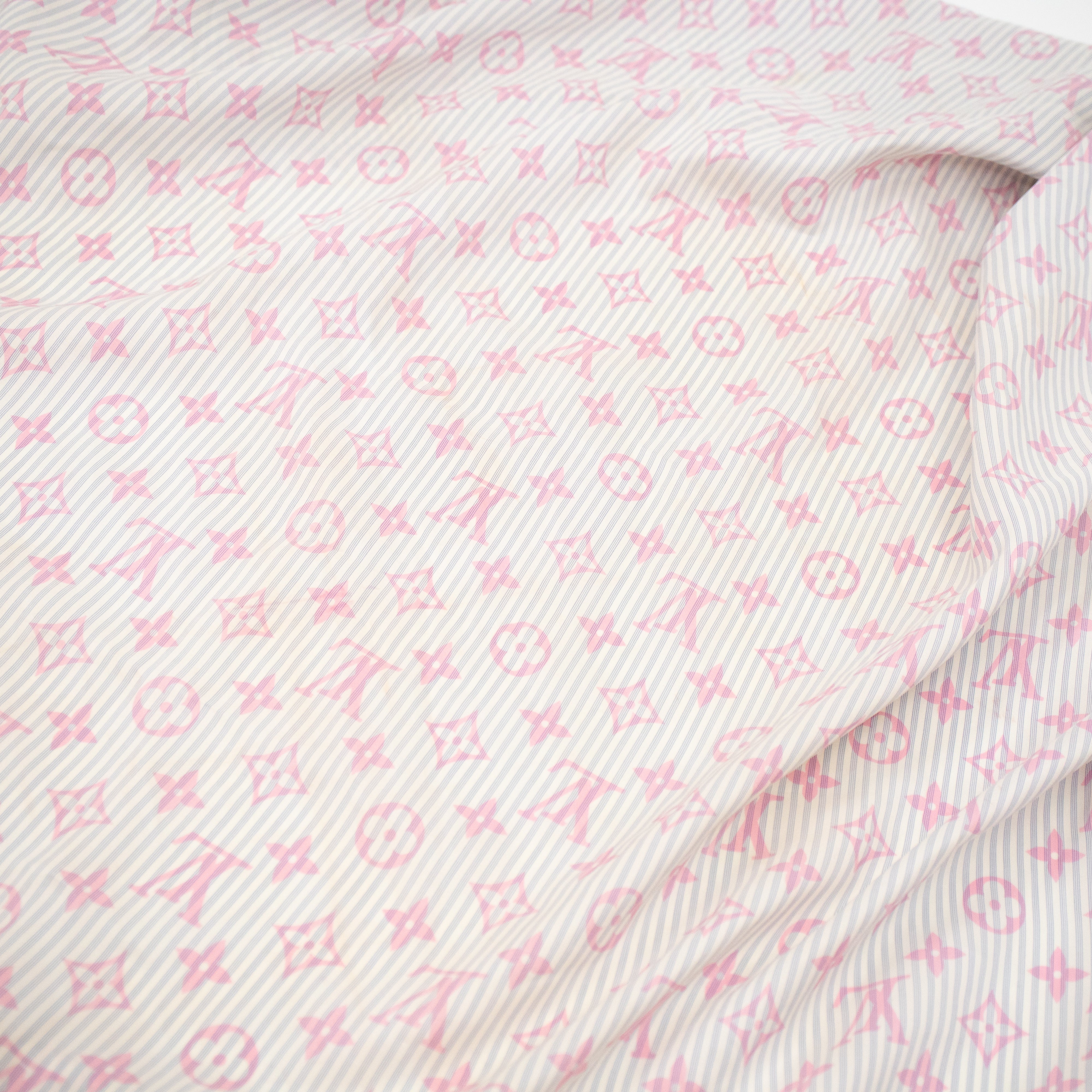 Sur Mesure Silk Square Scarf Pink