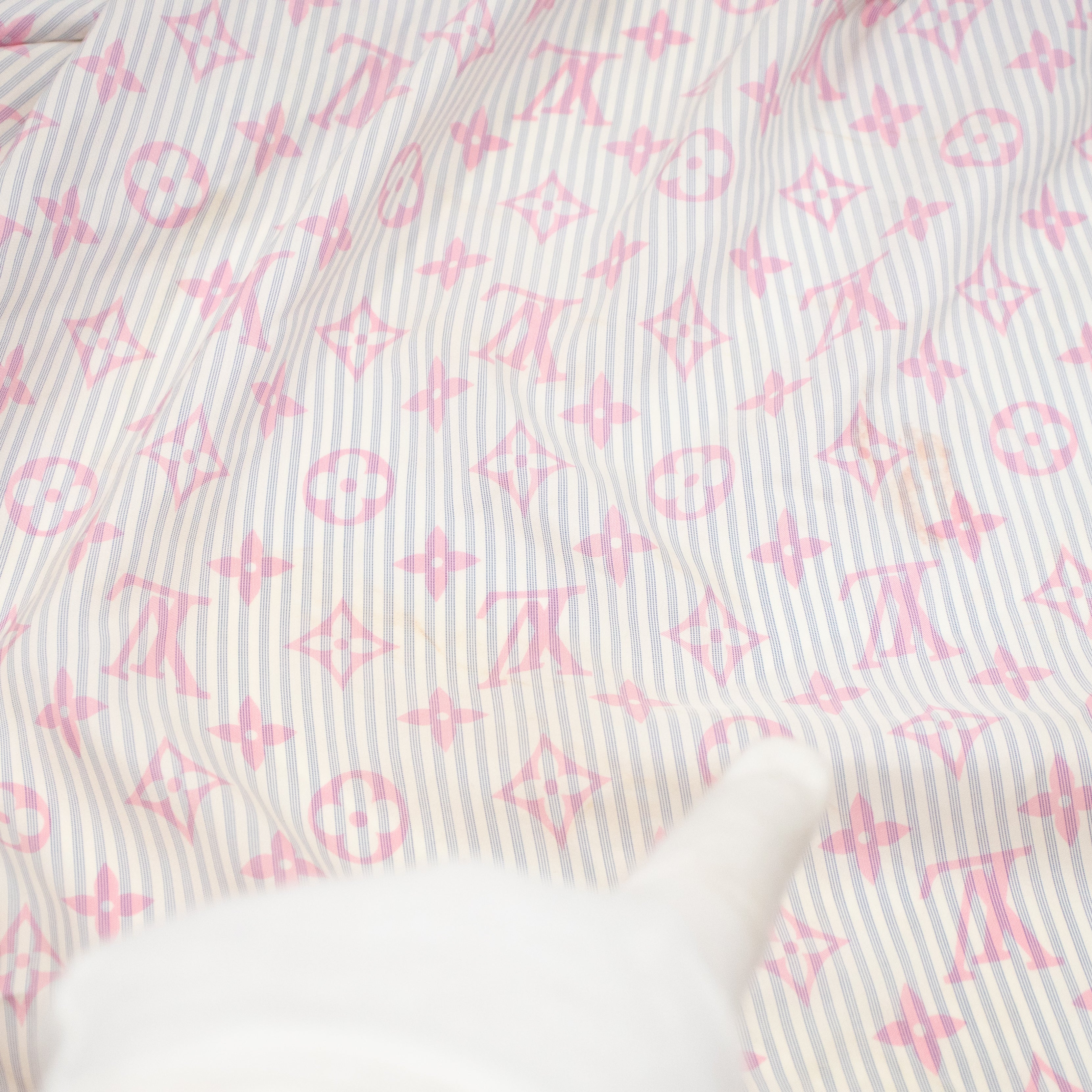 Sur Mesure Silk Square Scarf Pink