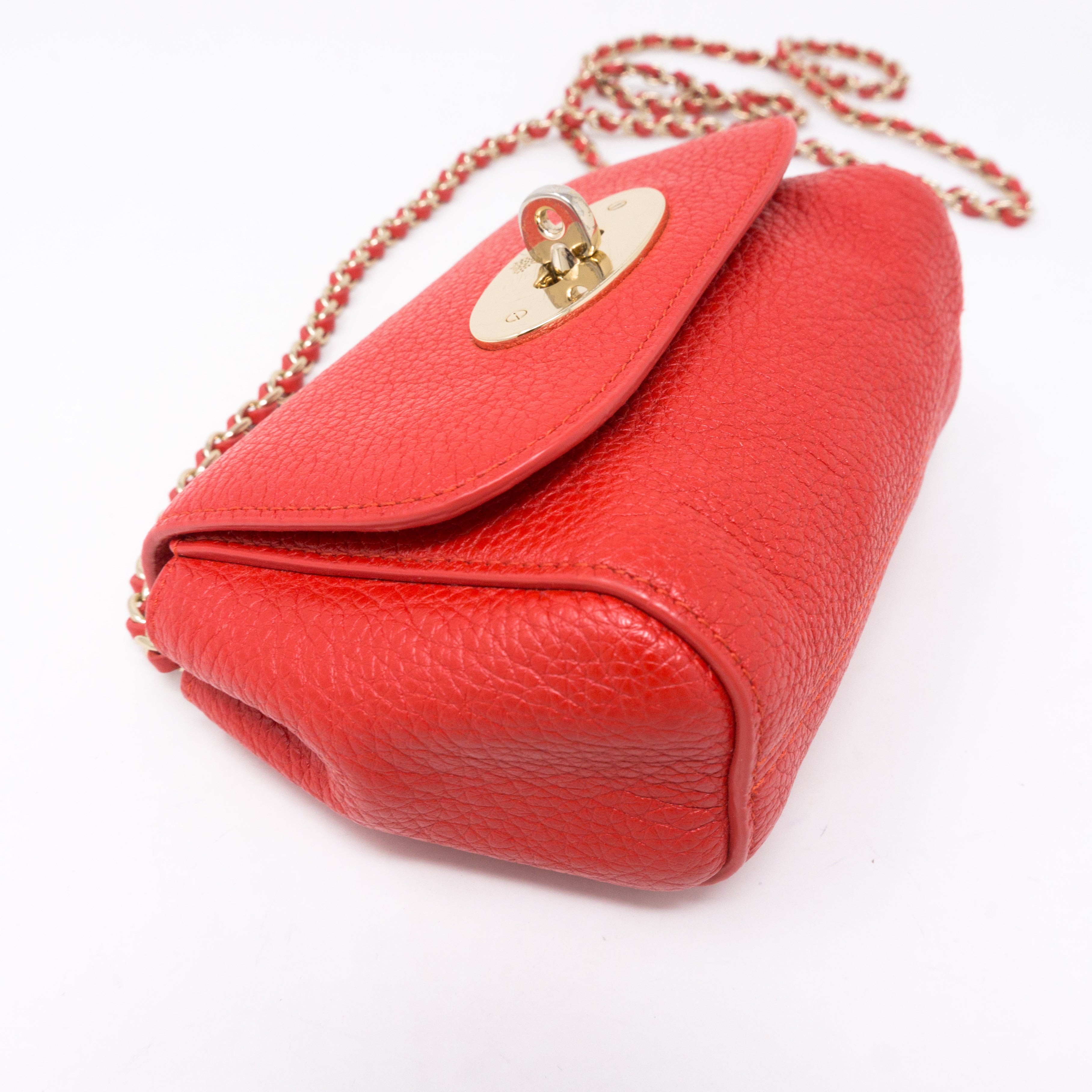 Mini Lily Red Leather