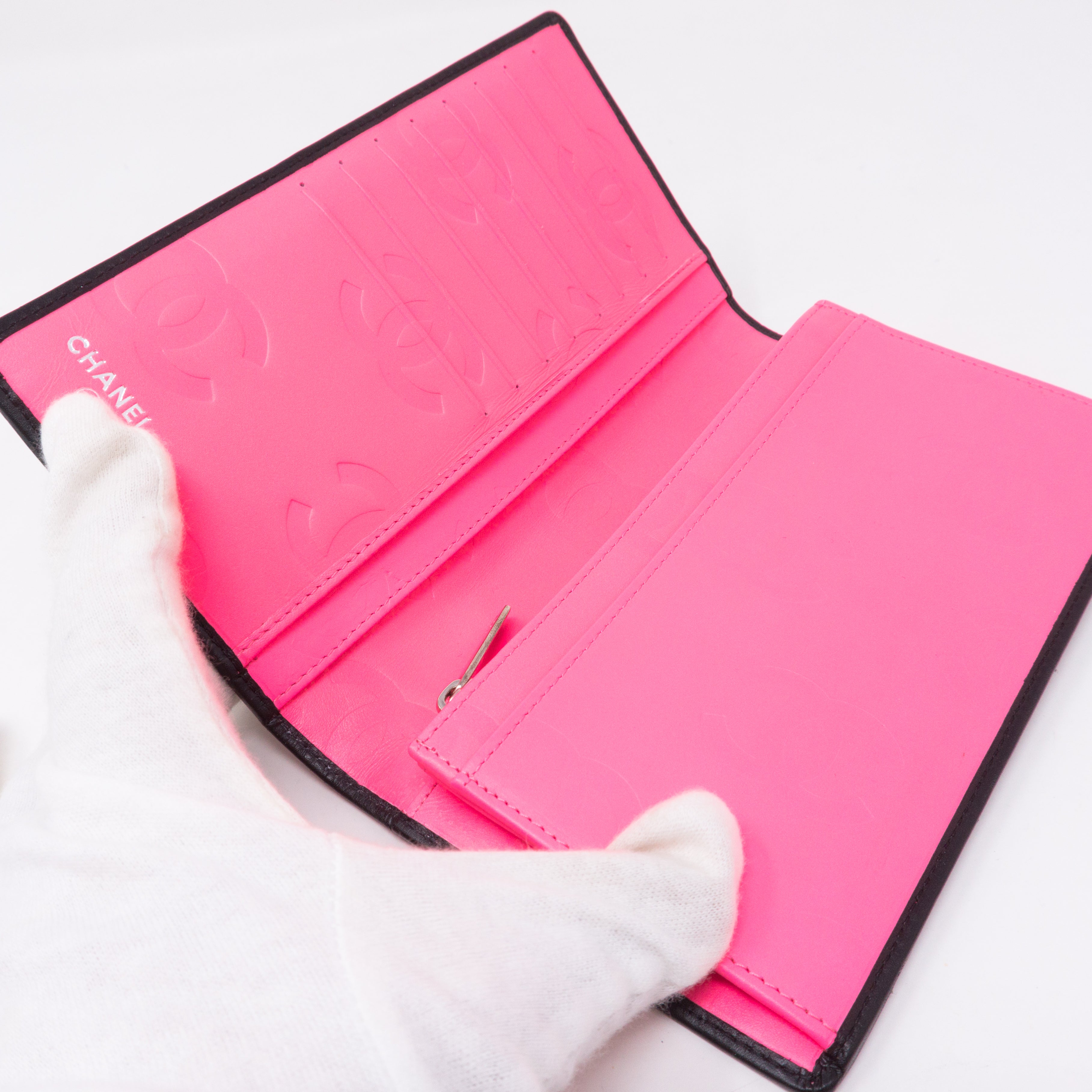 Cambon Classic Long Leather Wallet