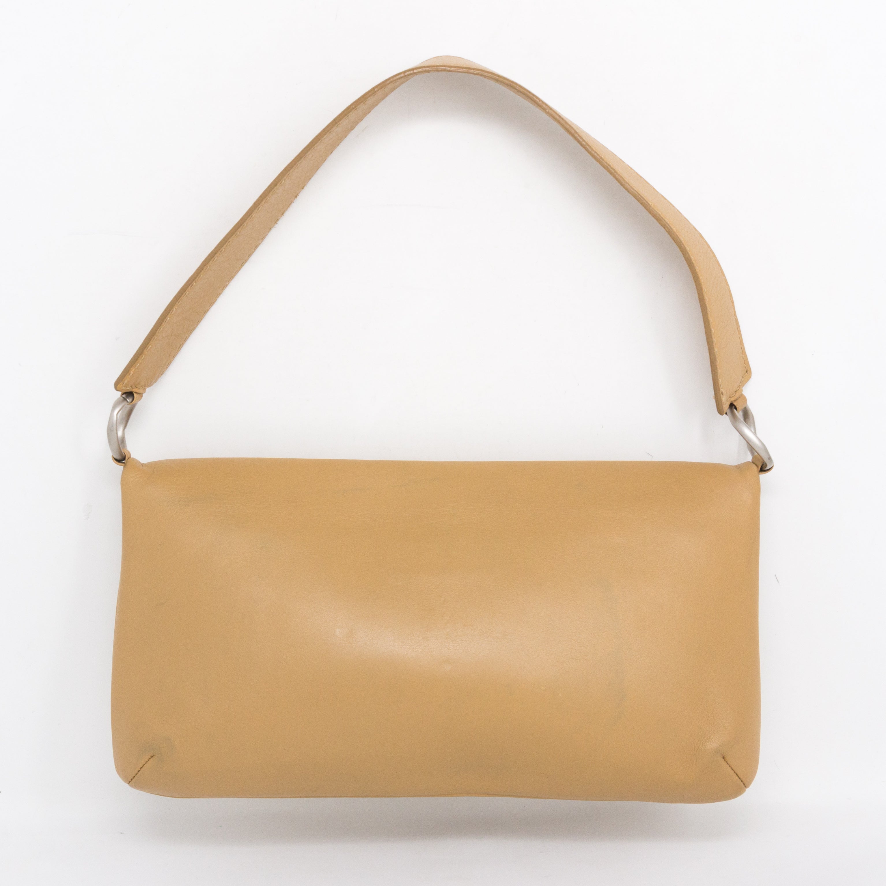 Mademoiselle 2.55 Giant Lock Flap Bag Beige