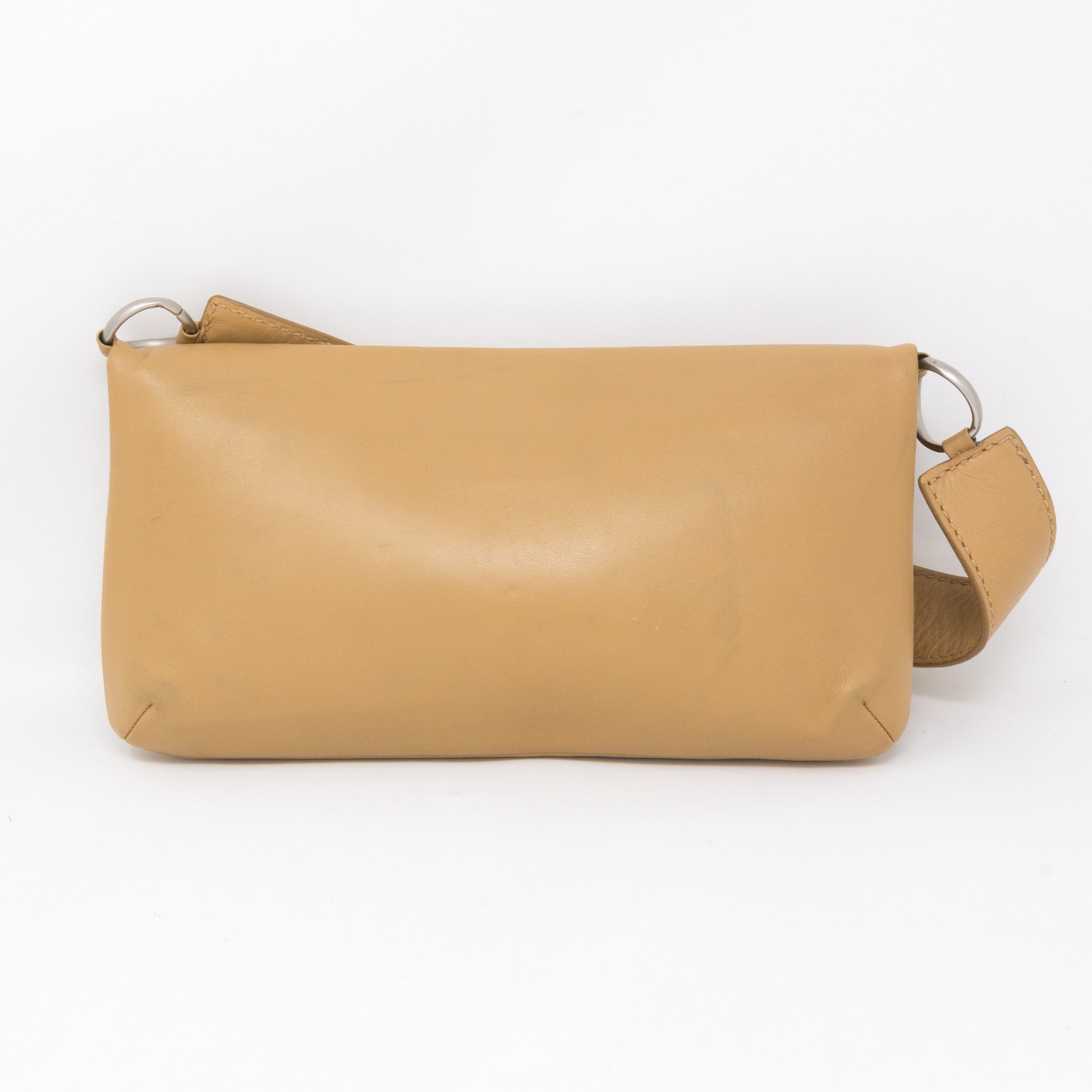 Mademoiselle 2.55 Giant Lock Flap Bag Beige
