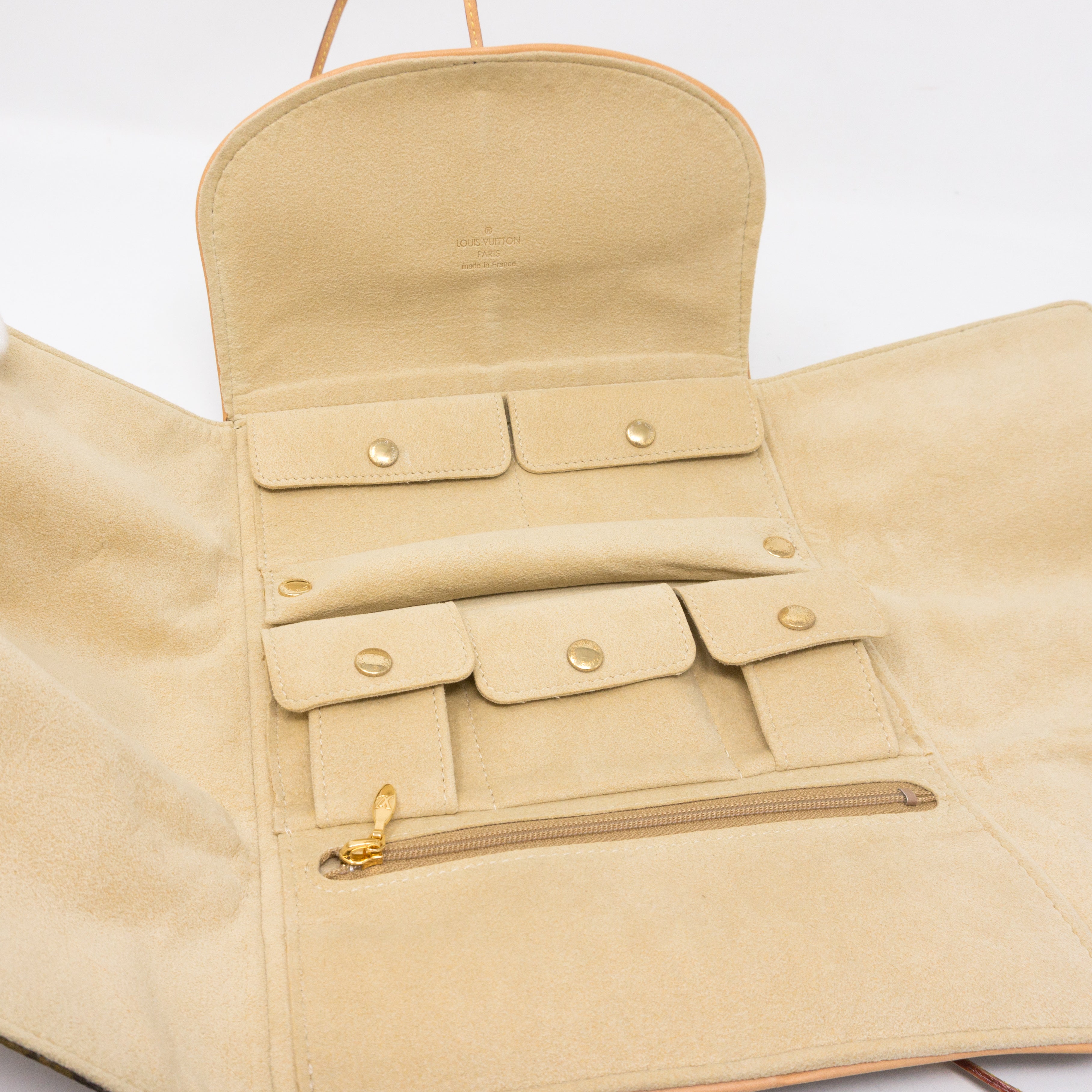 Folding Jewelry Case Monogram