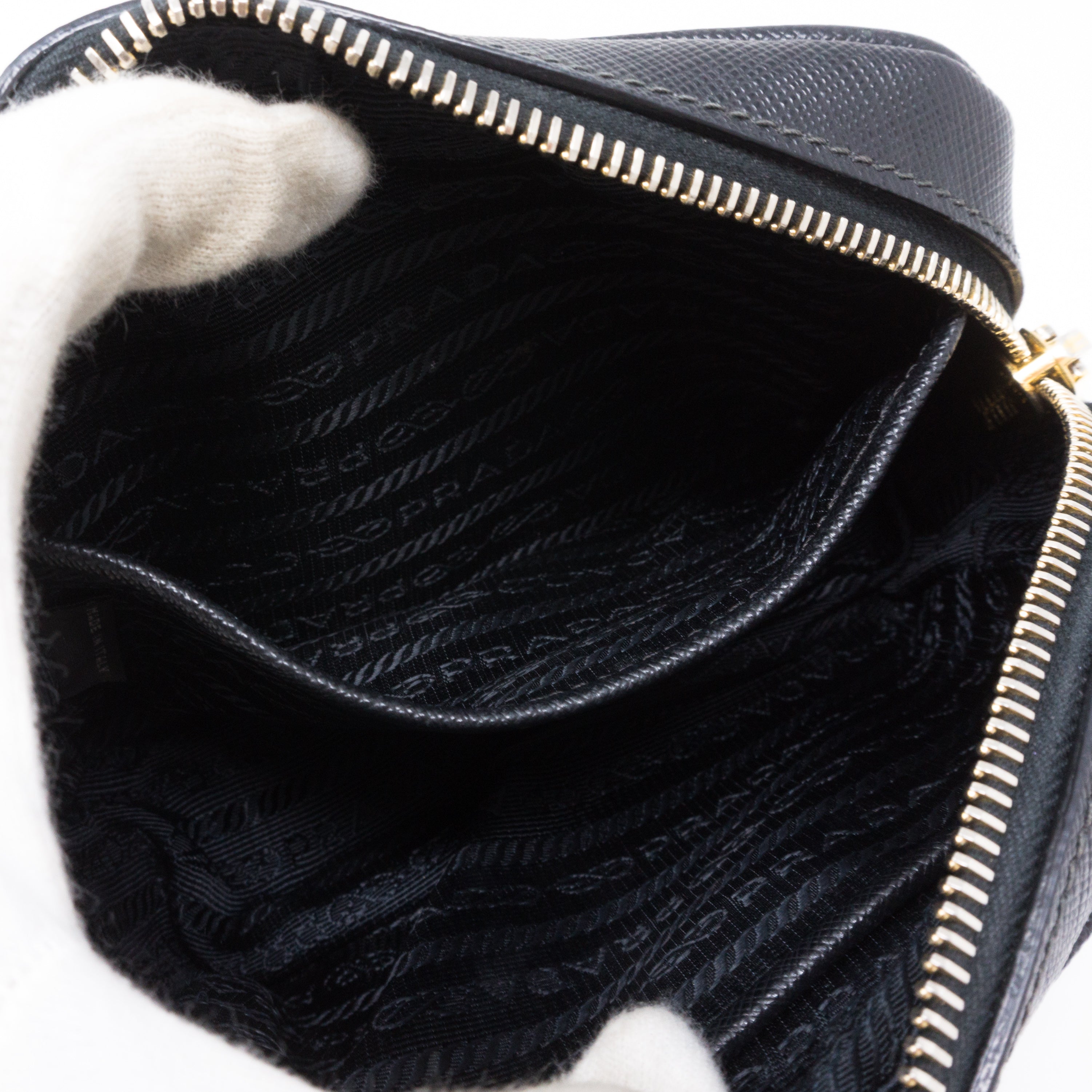 Camera Bag Black Leather