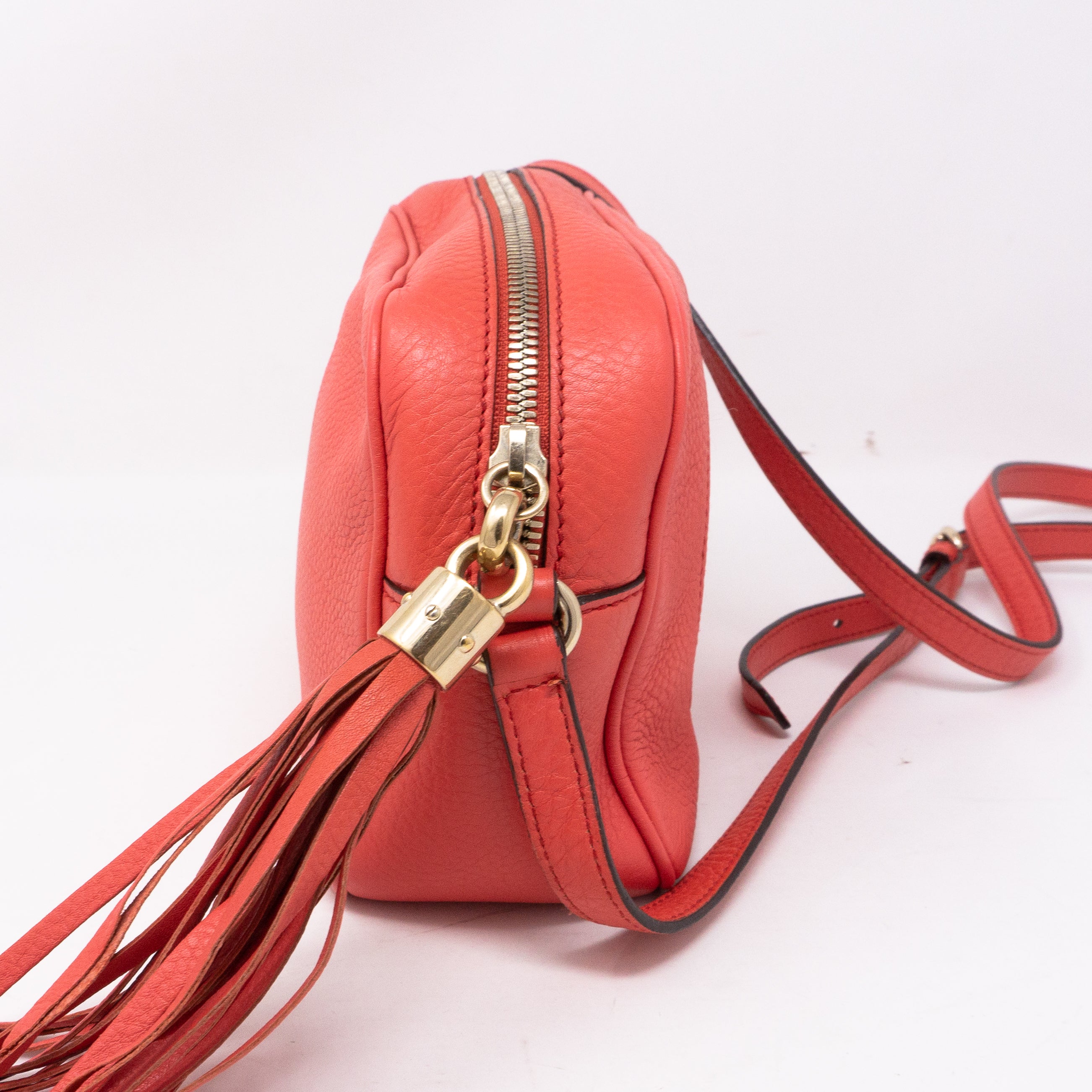 Disco Soho Pink Leather Bag