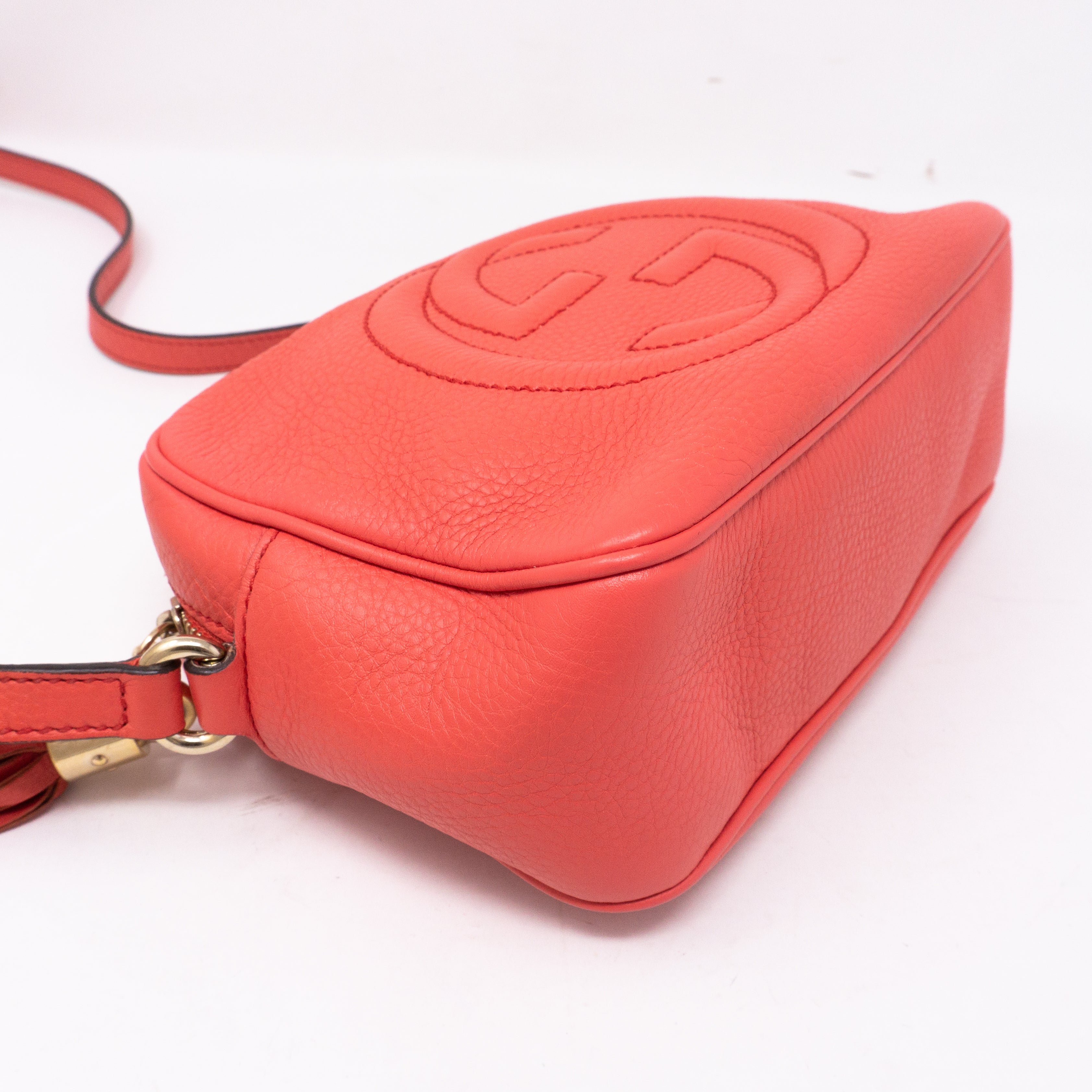 Disco Soho Pink Leather Bag