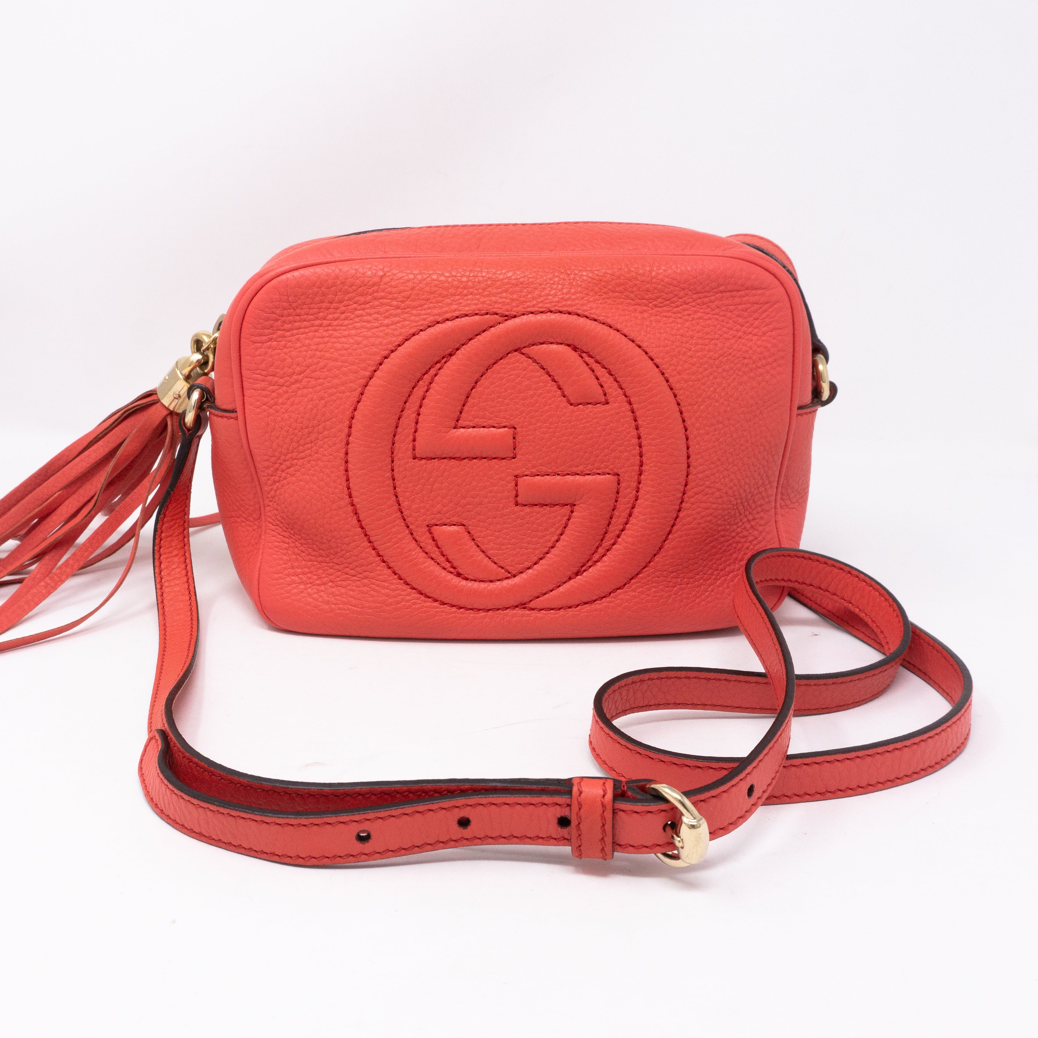 Disco Soho Pink Leather Bag