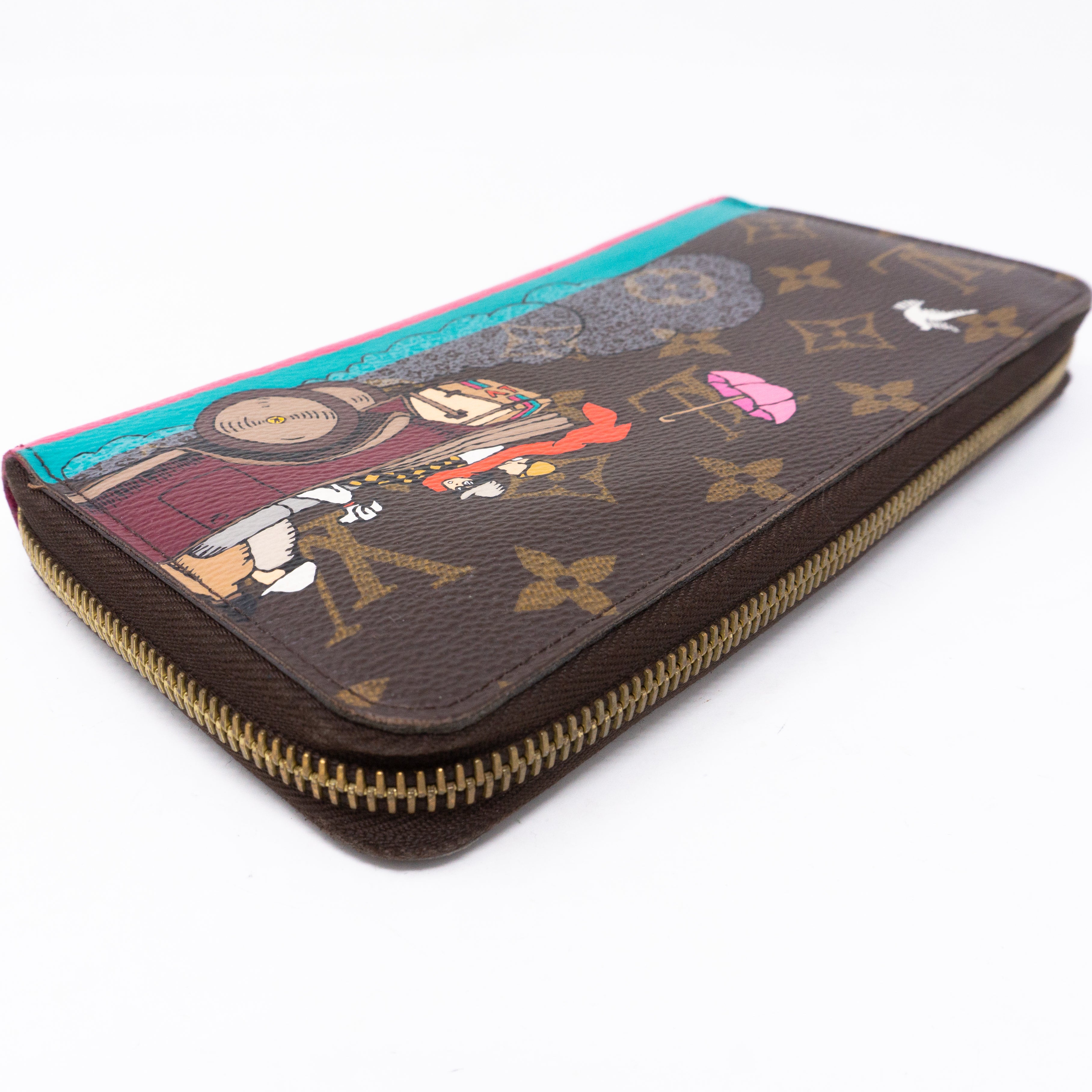 Zippy Wallet Monogram Evasion
