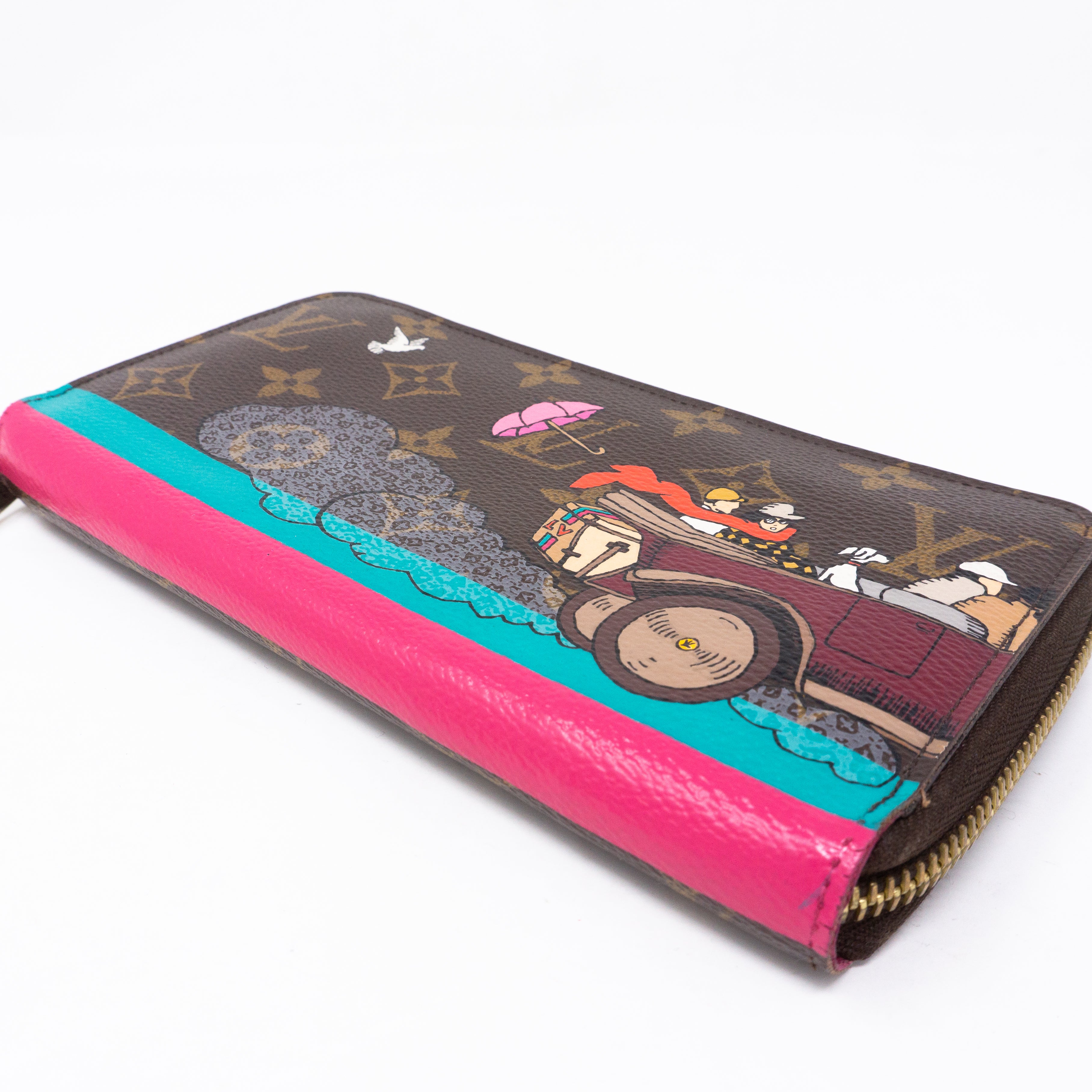 Zippy Wallet Monogram Evasion
