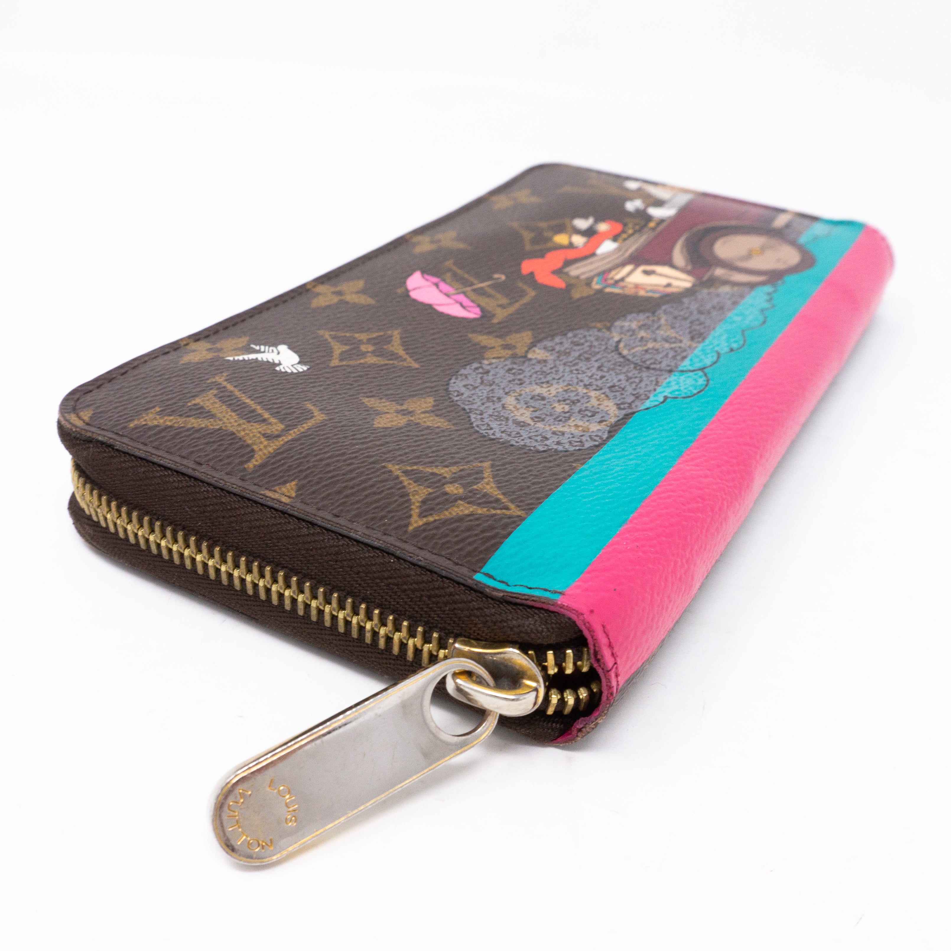 Zippy Wallet Monogram Evasion