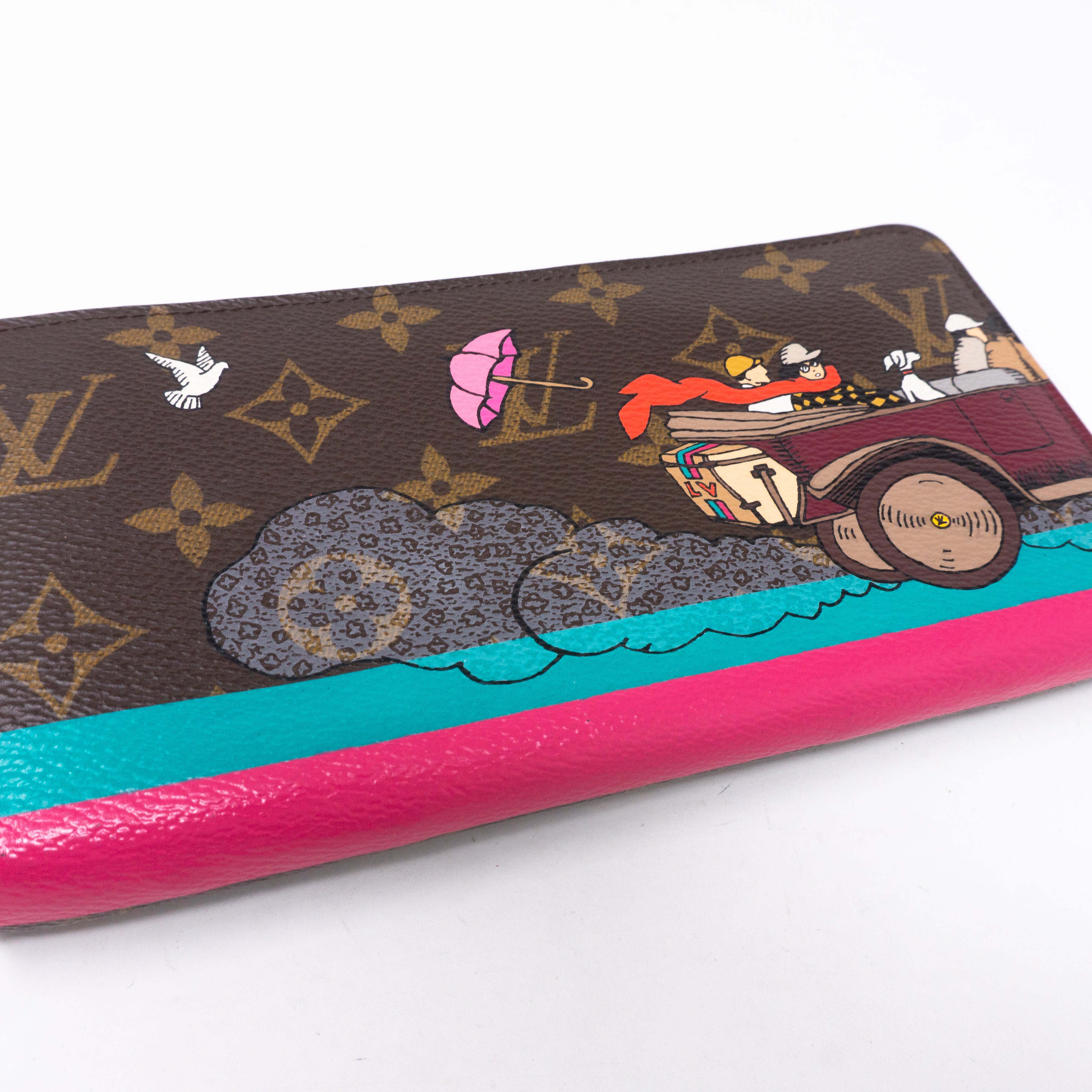 Zippy Wallet Monogram Evasion