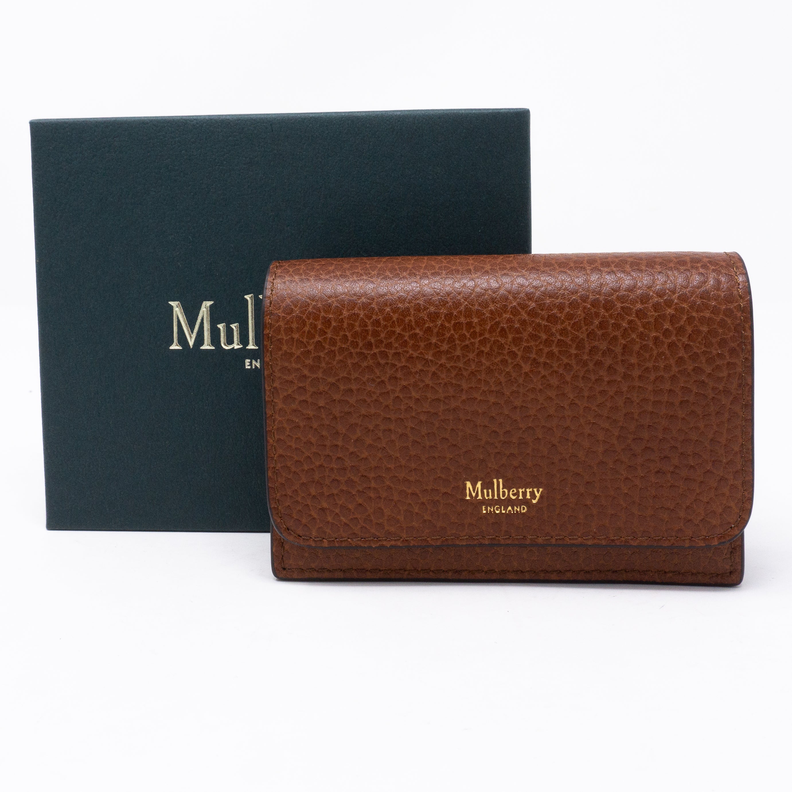 Continental Card Holder Brown Leather
