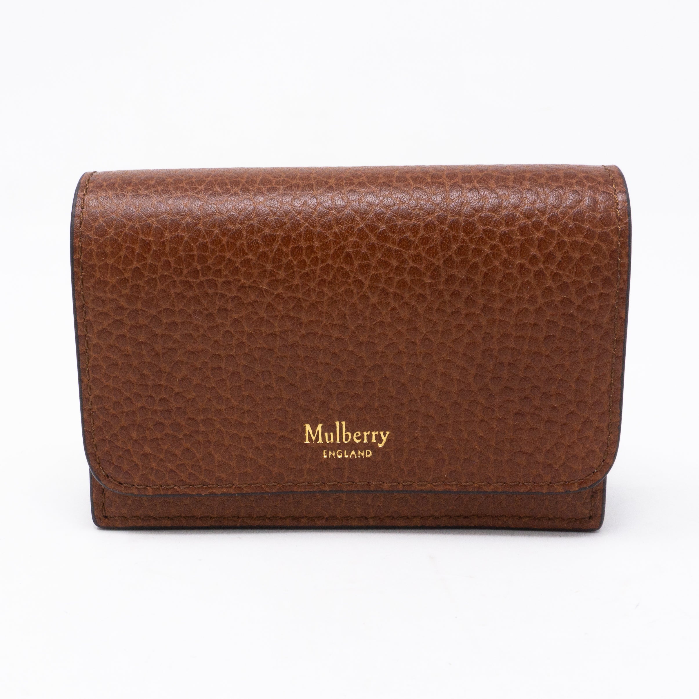 Continental Card Holder Brown Leather