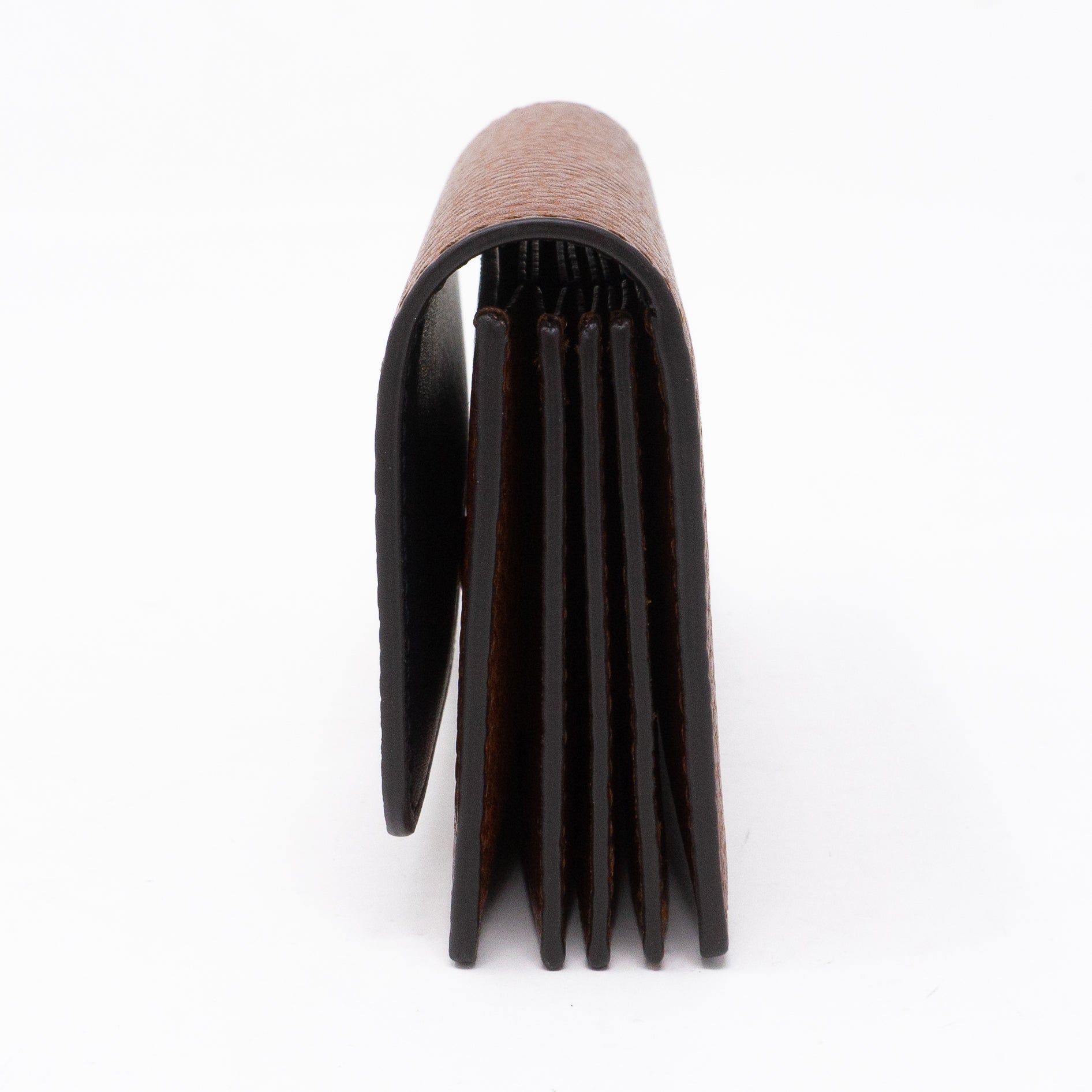 Continental Card Holder Brown Leather