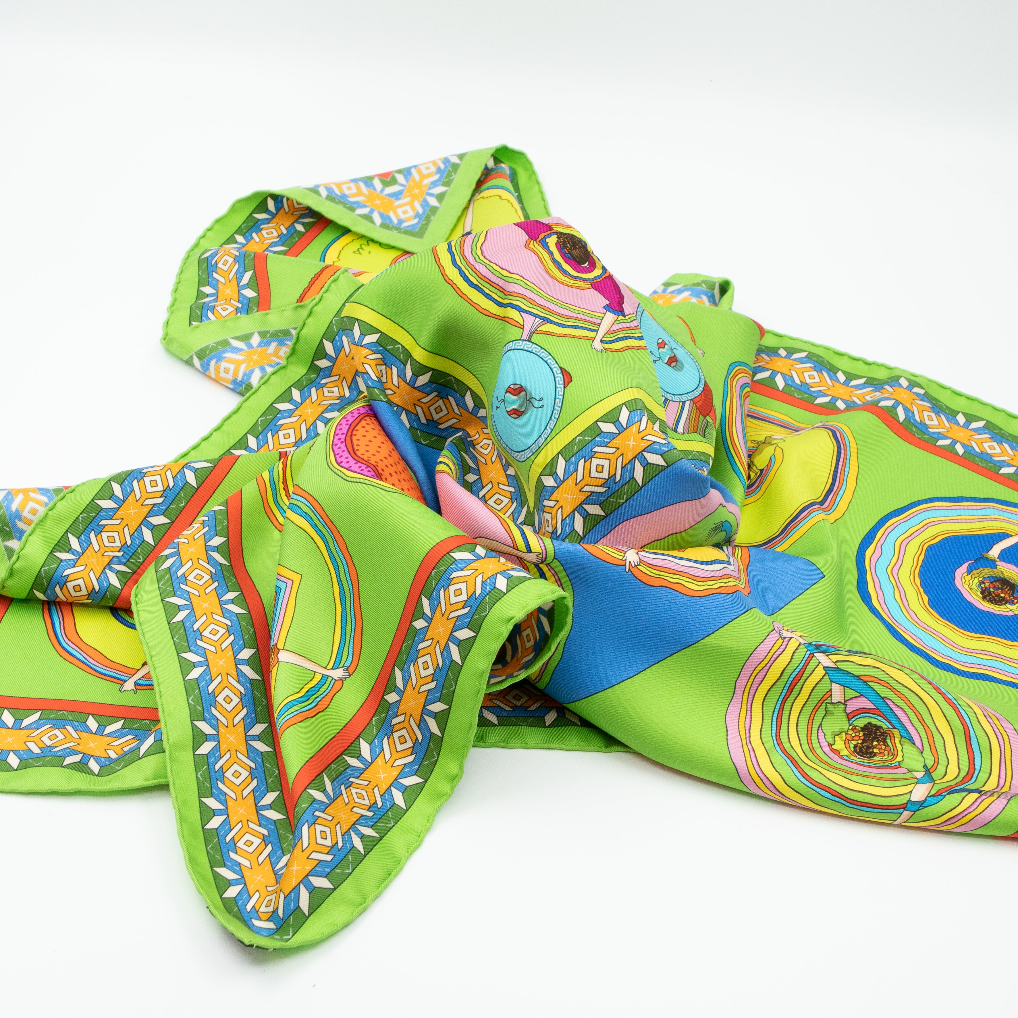 Silk Scarf 90 Belles Du Mexique