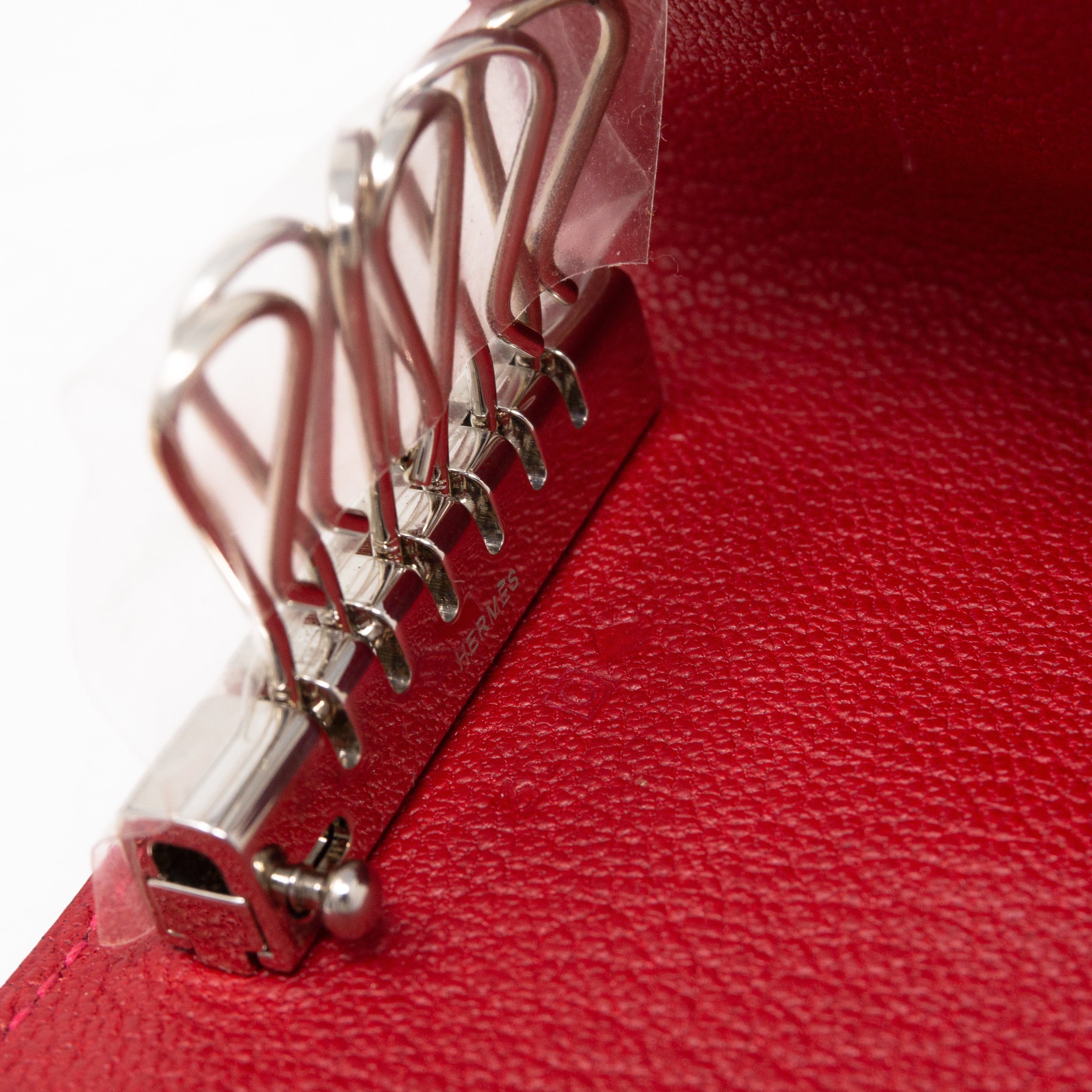 Bearn 6 Key Holder Pink Leather