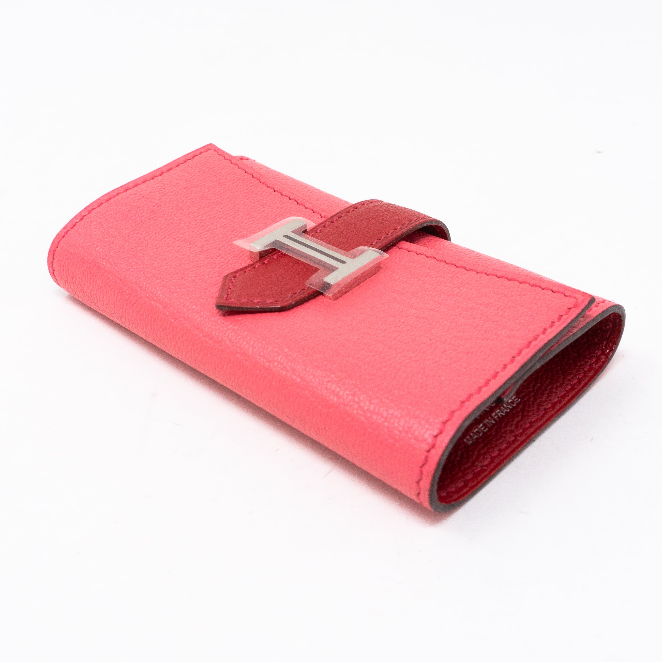 Bearn 6 Key Holder Pink Leather