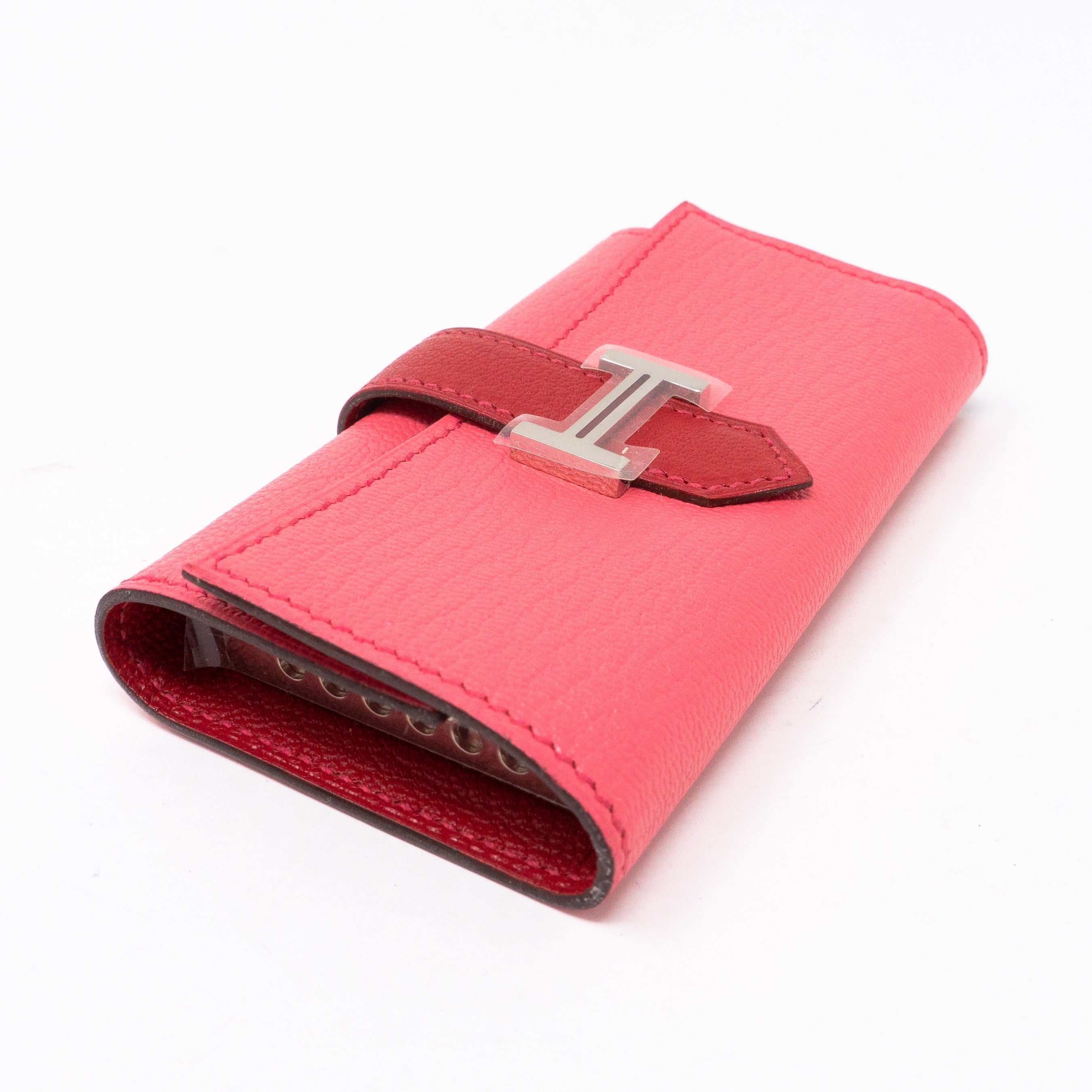 Bearn 6 Key Holder Pink Leather
