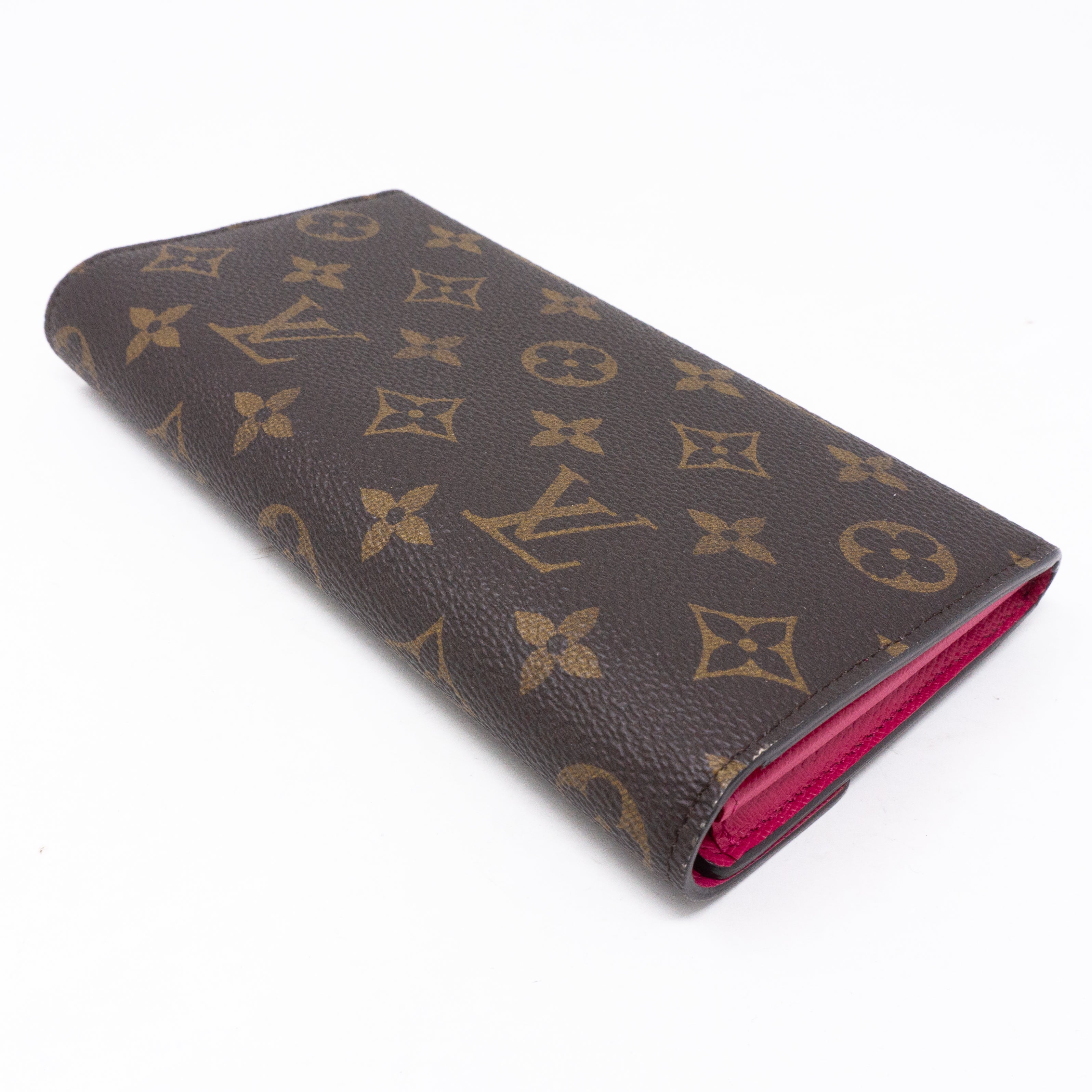 Sarah Wallet Monogram Love Lock