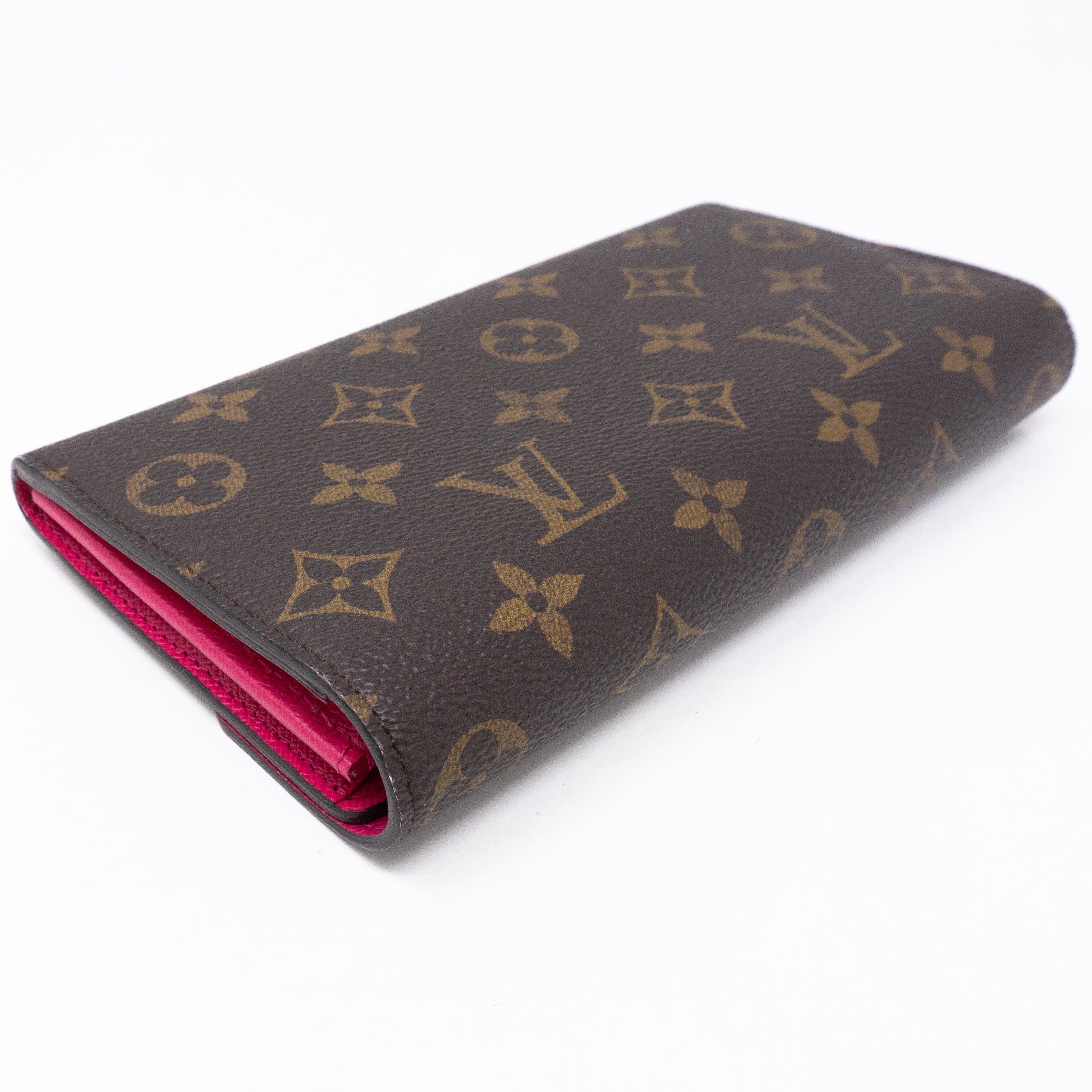 Sarah Wallet Monogram Love Lock